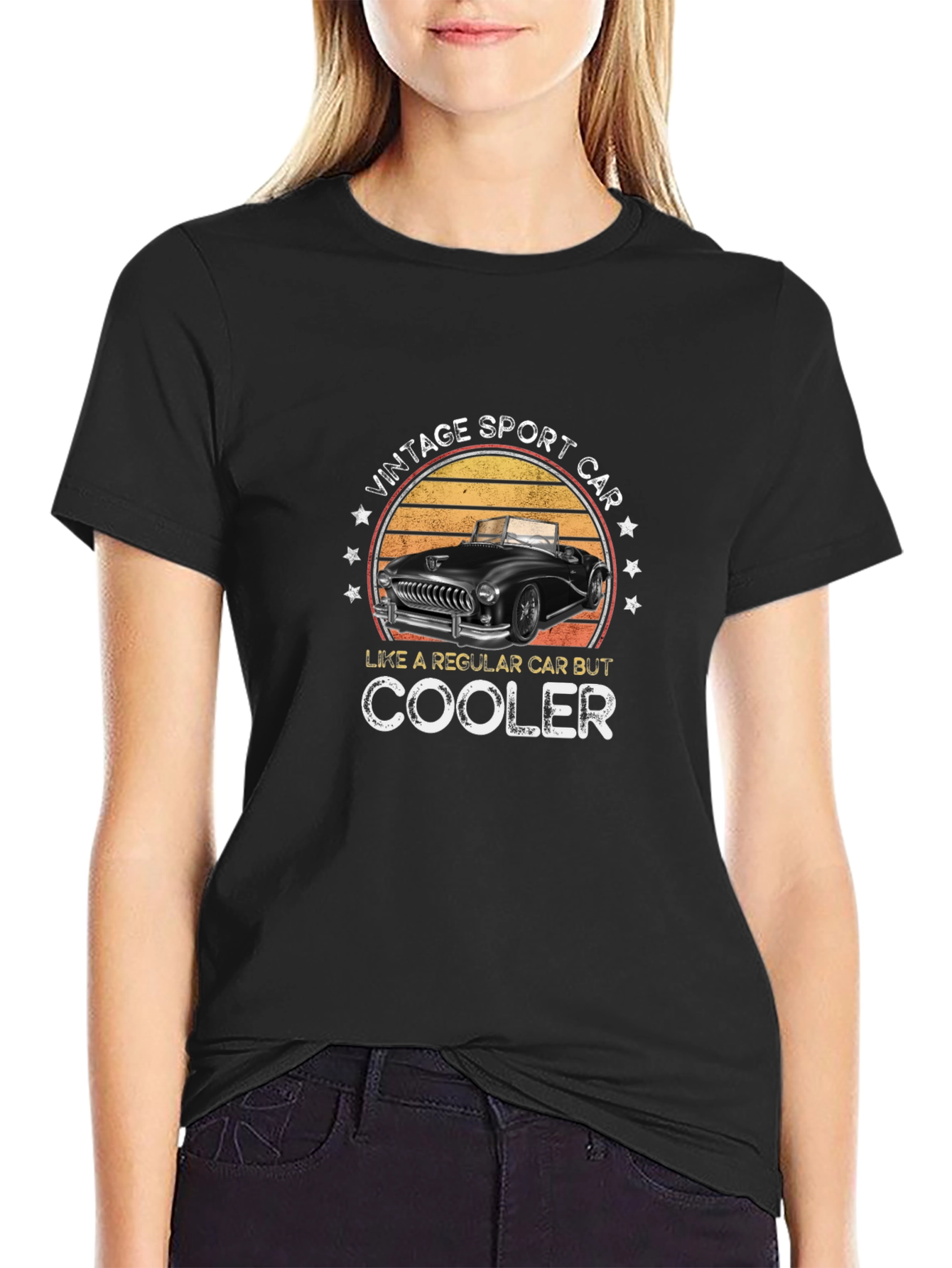 Vintage Sport Car T-Shirt - Cooler Than Regular!
