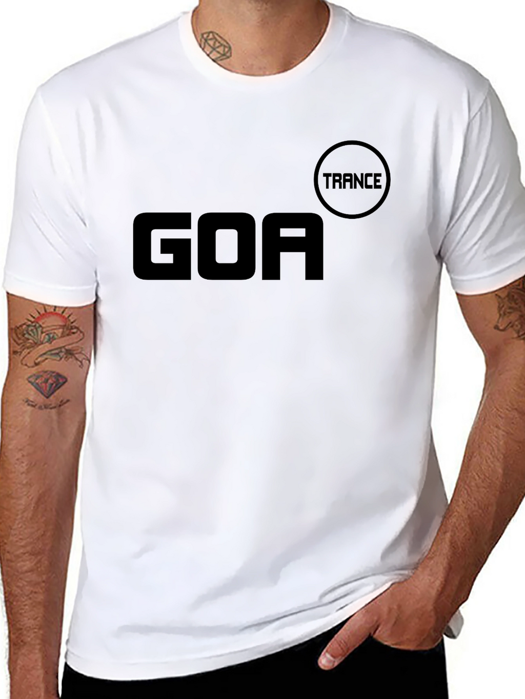 Goa Trance Black T-Shirt