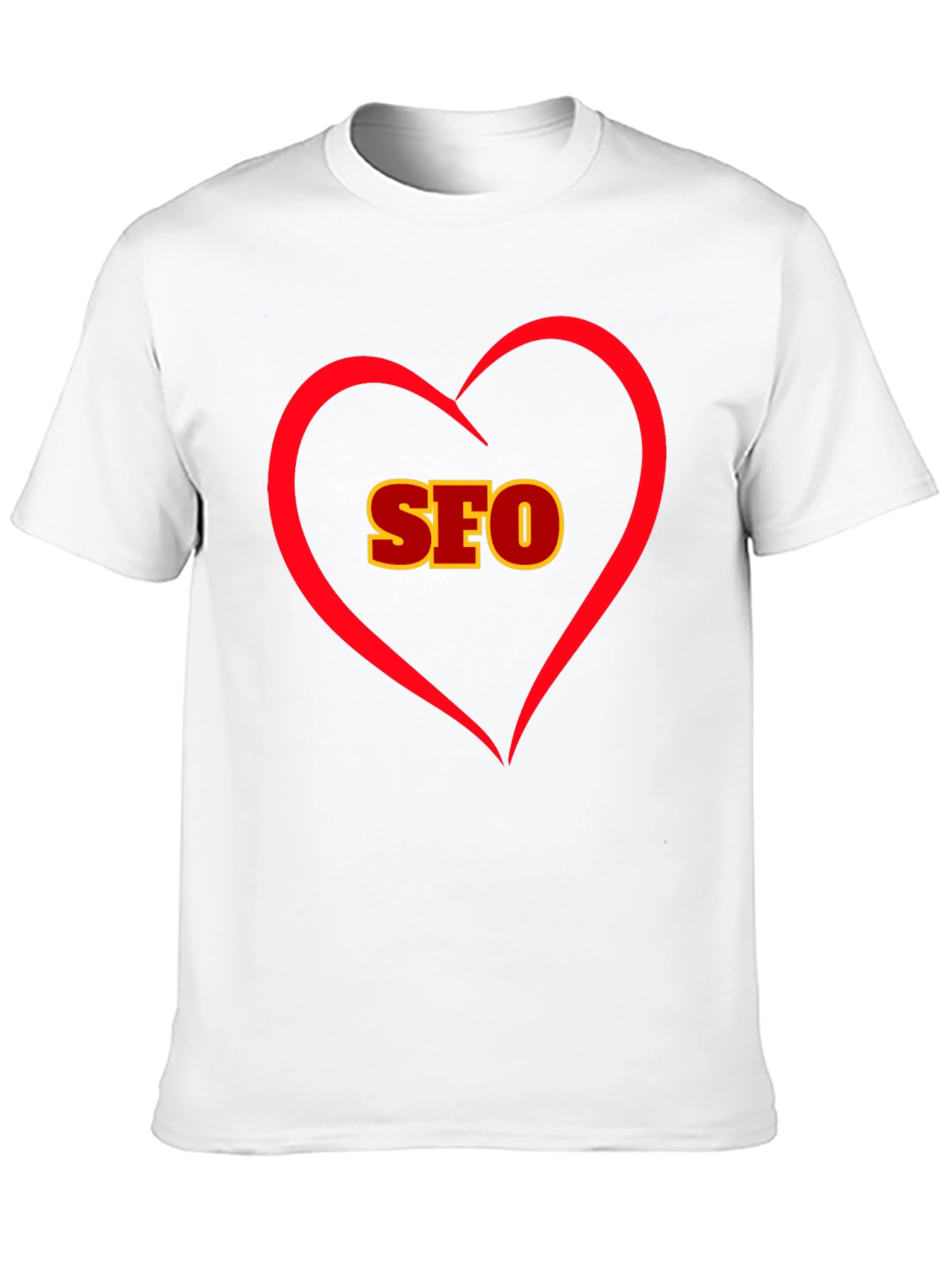 I Love SEO - Black Cotton T-Shirt