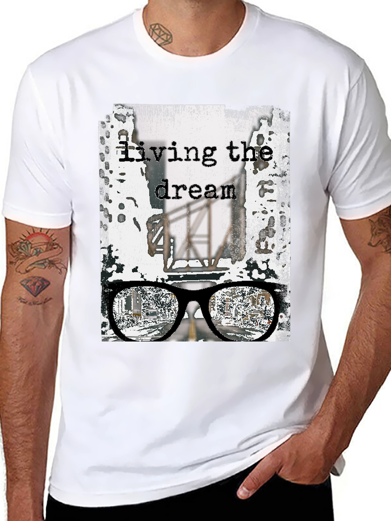 Living the Dream Graphic T-Shirt