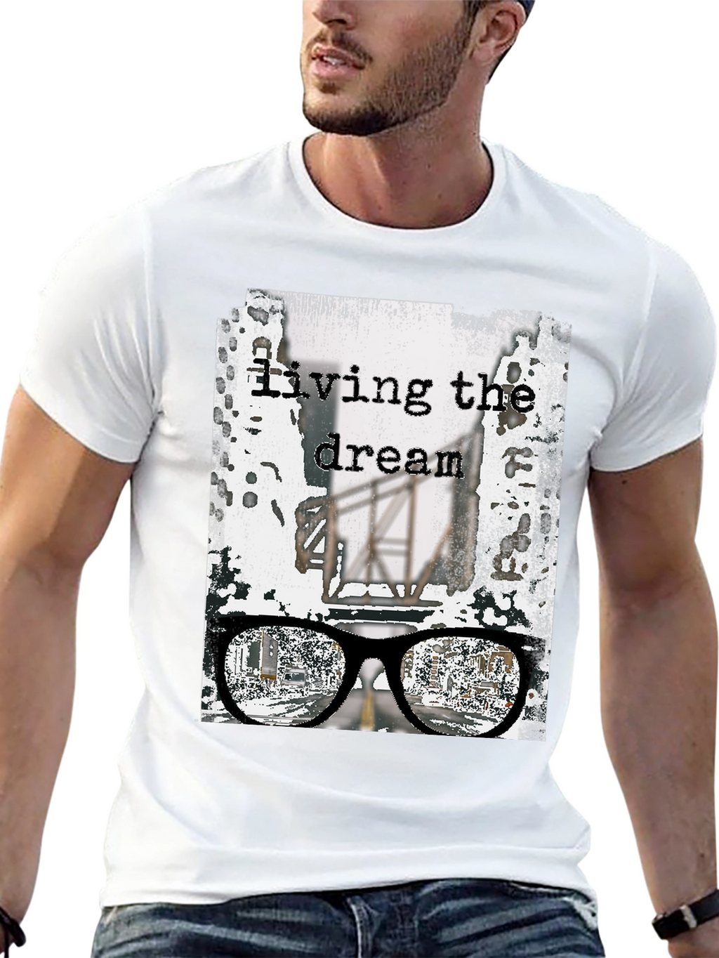 Living the Dream Graphic T-Shirt