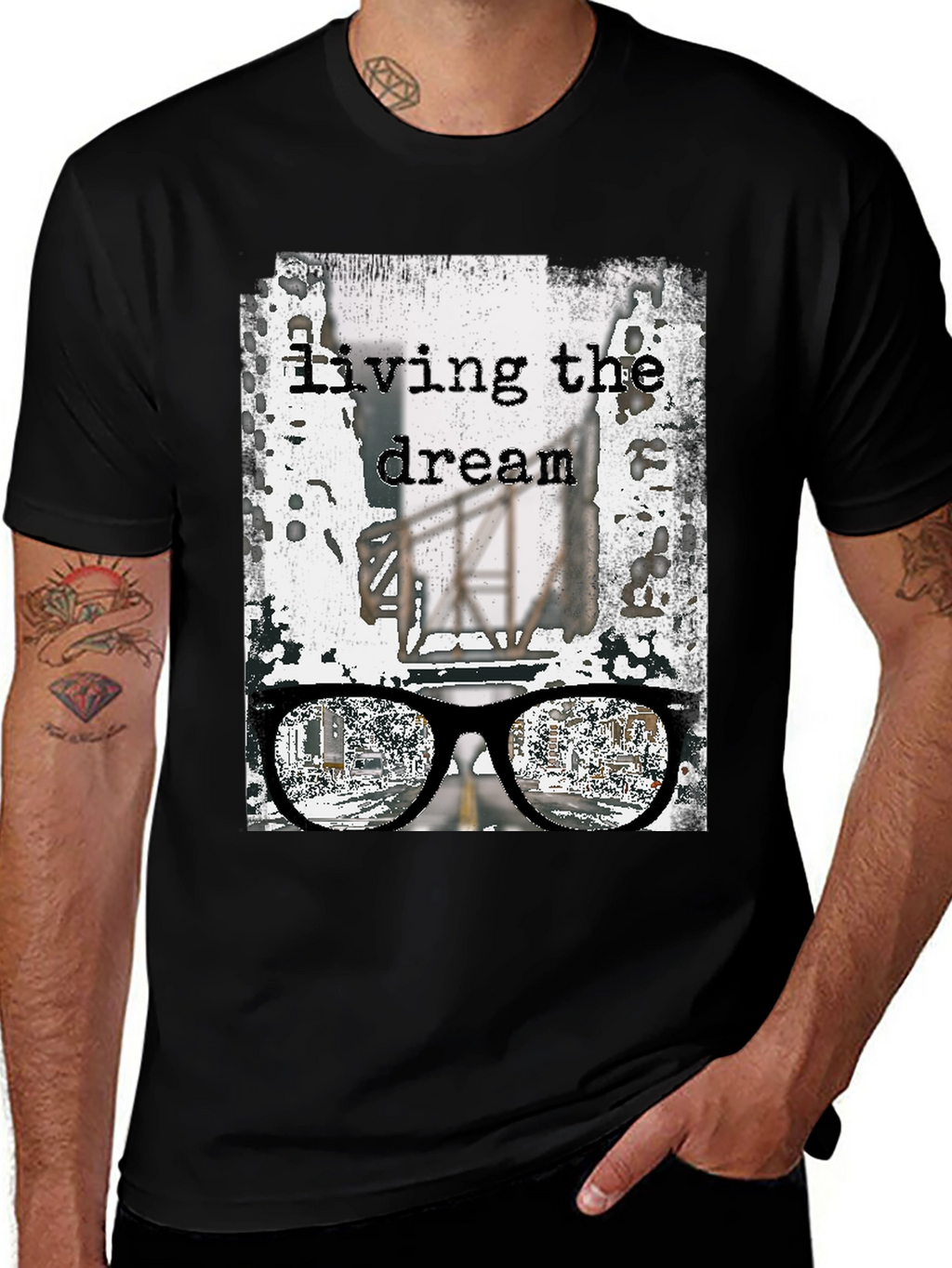 Living the Dream Graphic T-Shirt