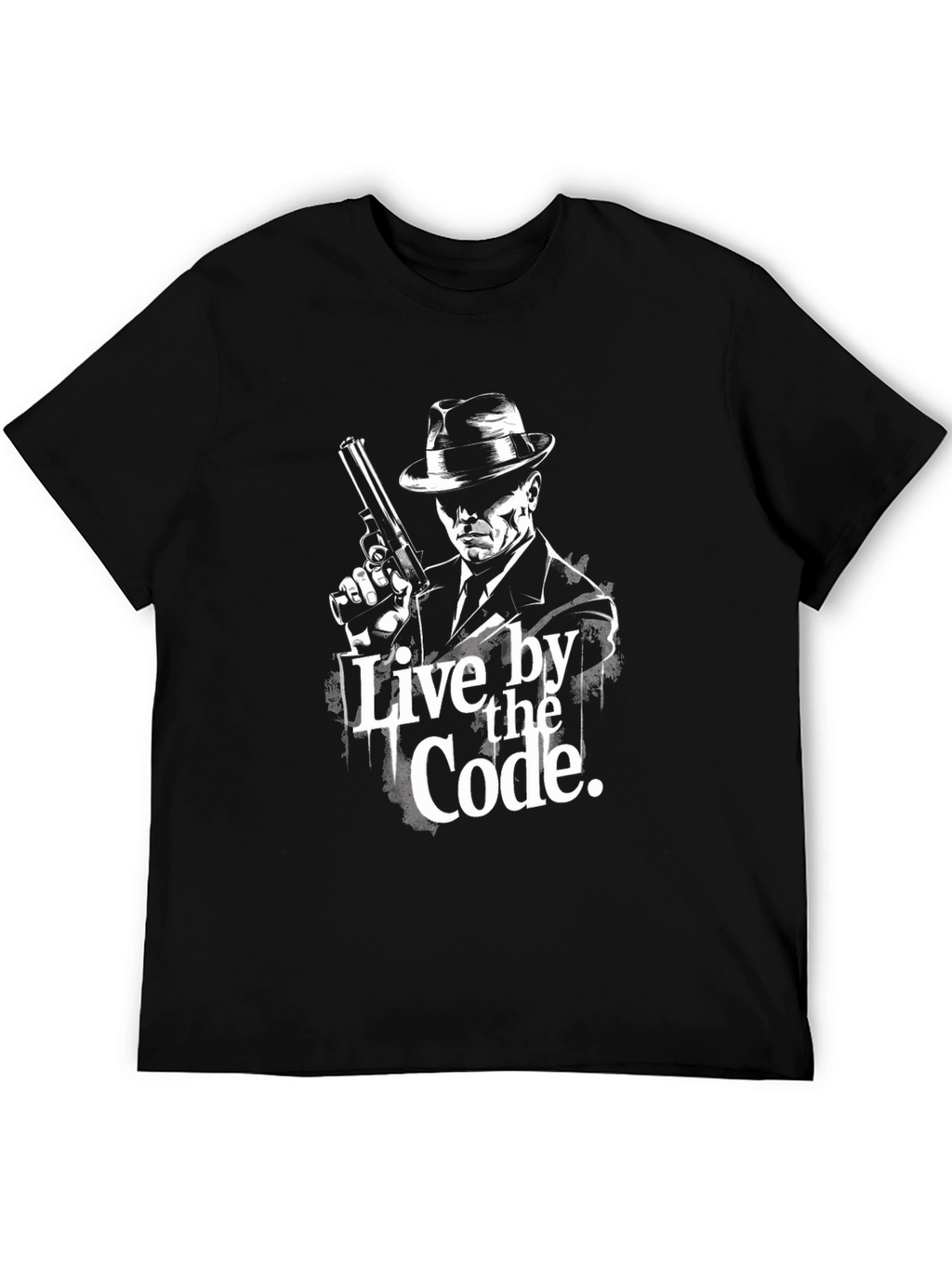 Live by the Code Black Graphic T-Shirt