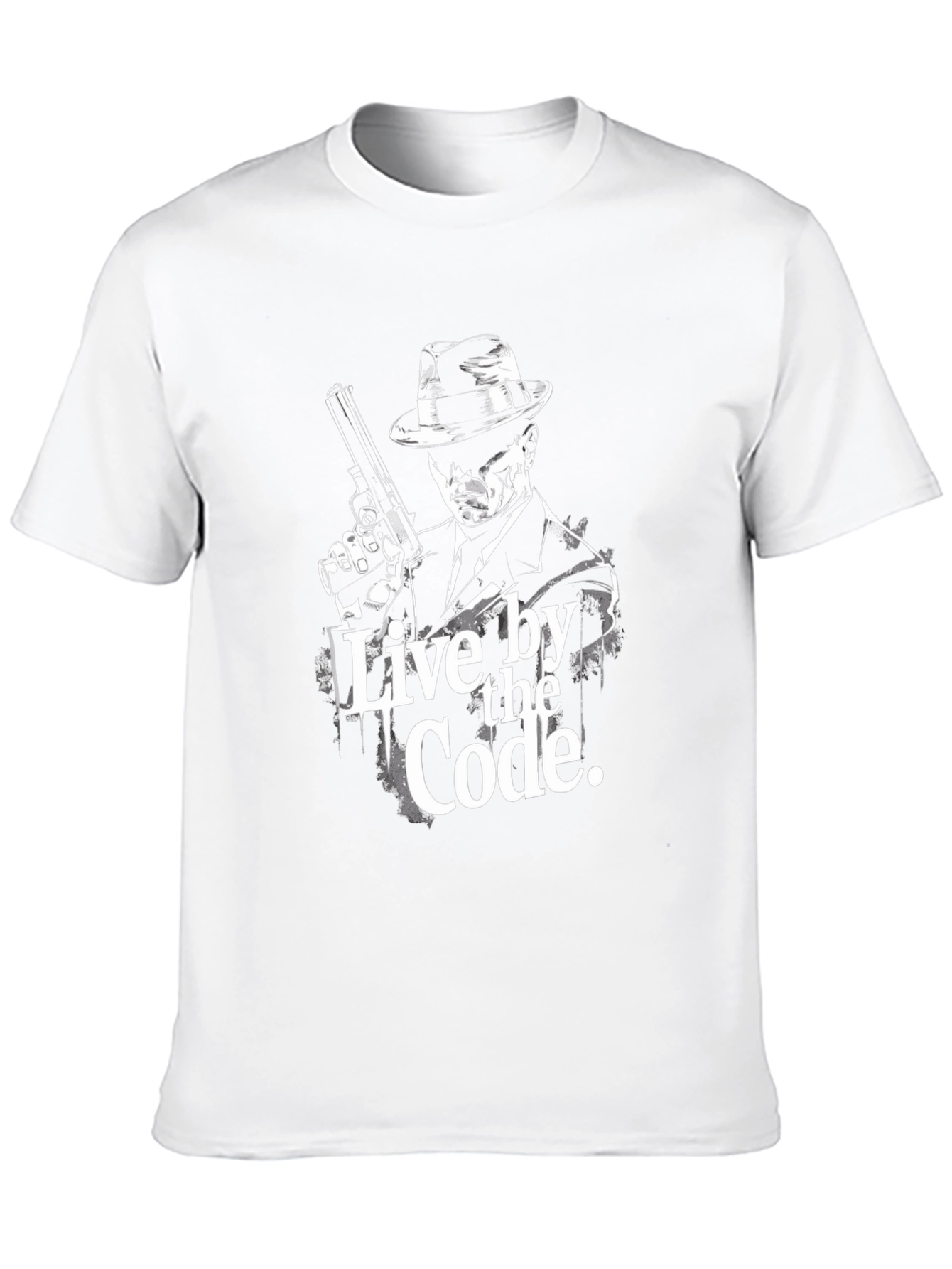 Live by the Code Black Graphic T-Shirt