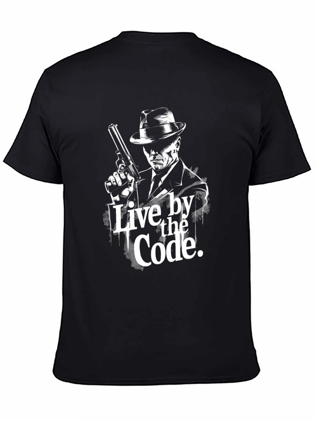 Live by the Code Black Graphic T-Shirt