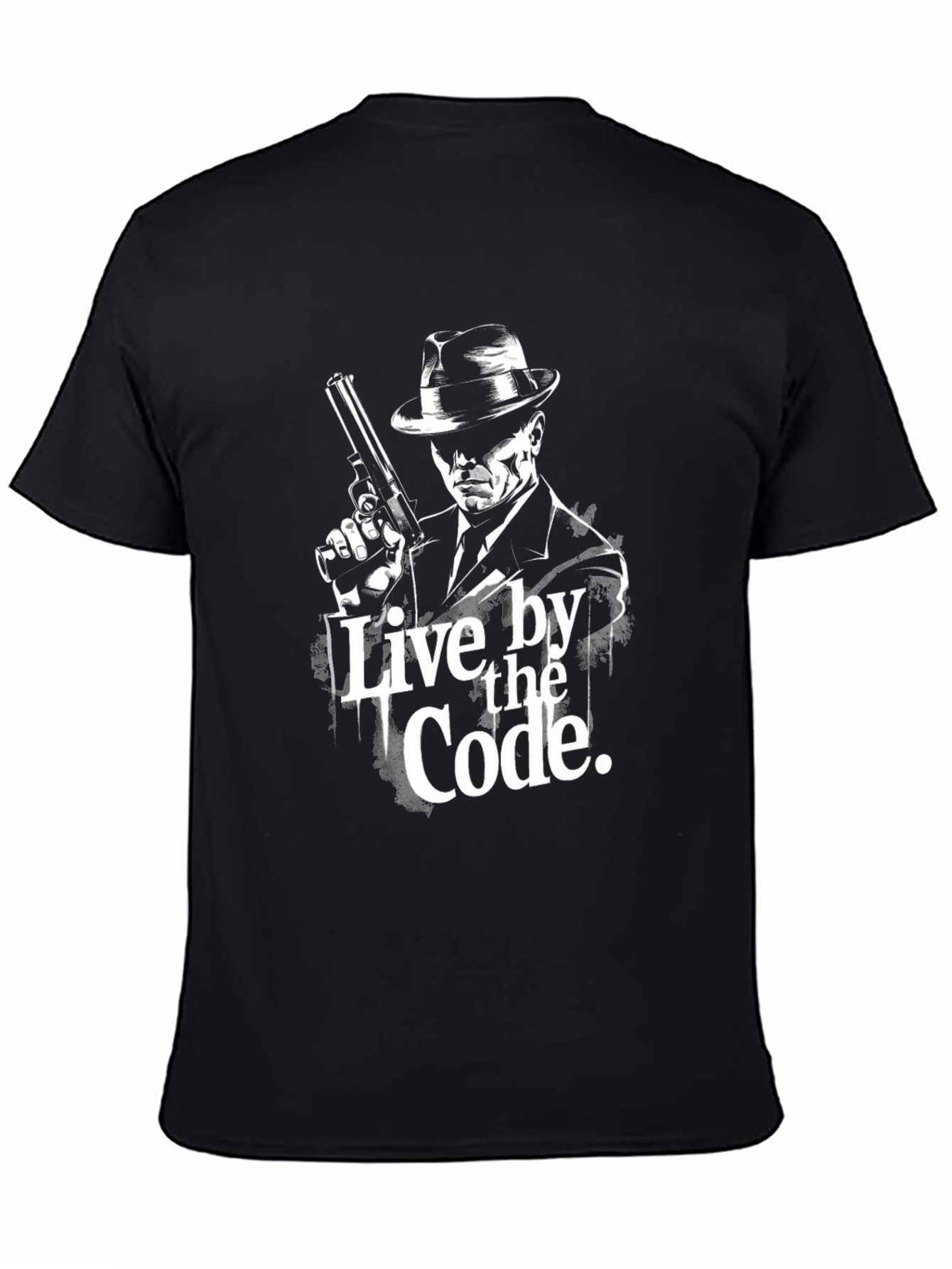 Live by the Code Black Graphic T-Shirt
