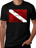 Diving is my Therapy T-Shirt Scuba Diver Gift