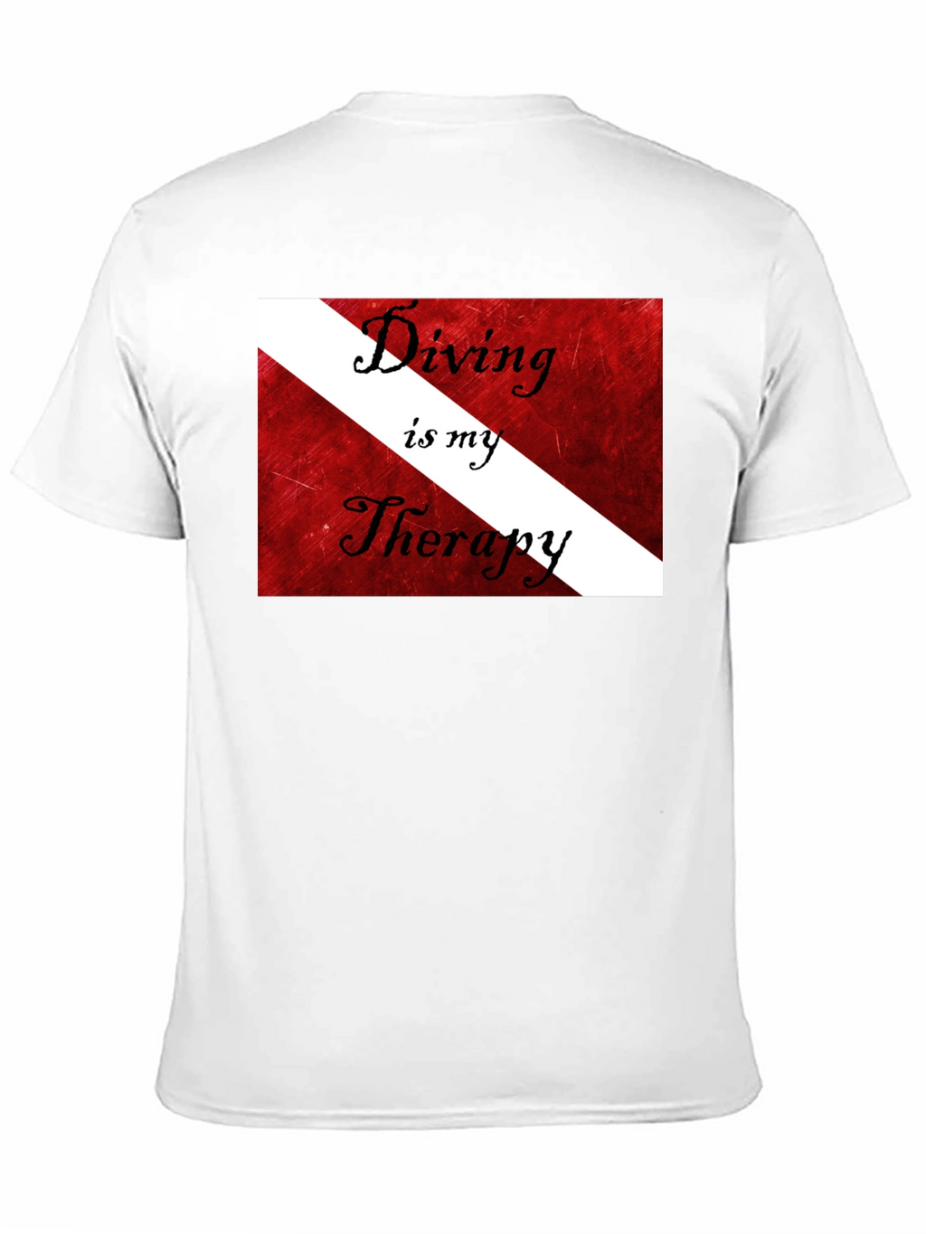 Diving is my Therapy T-Shirt Scuba Diver Gift