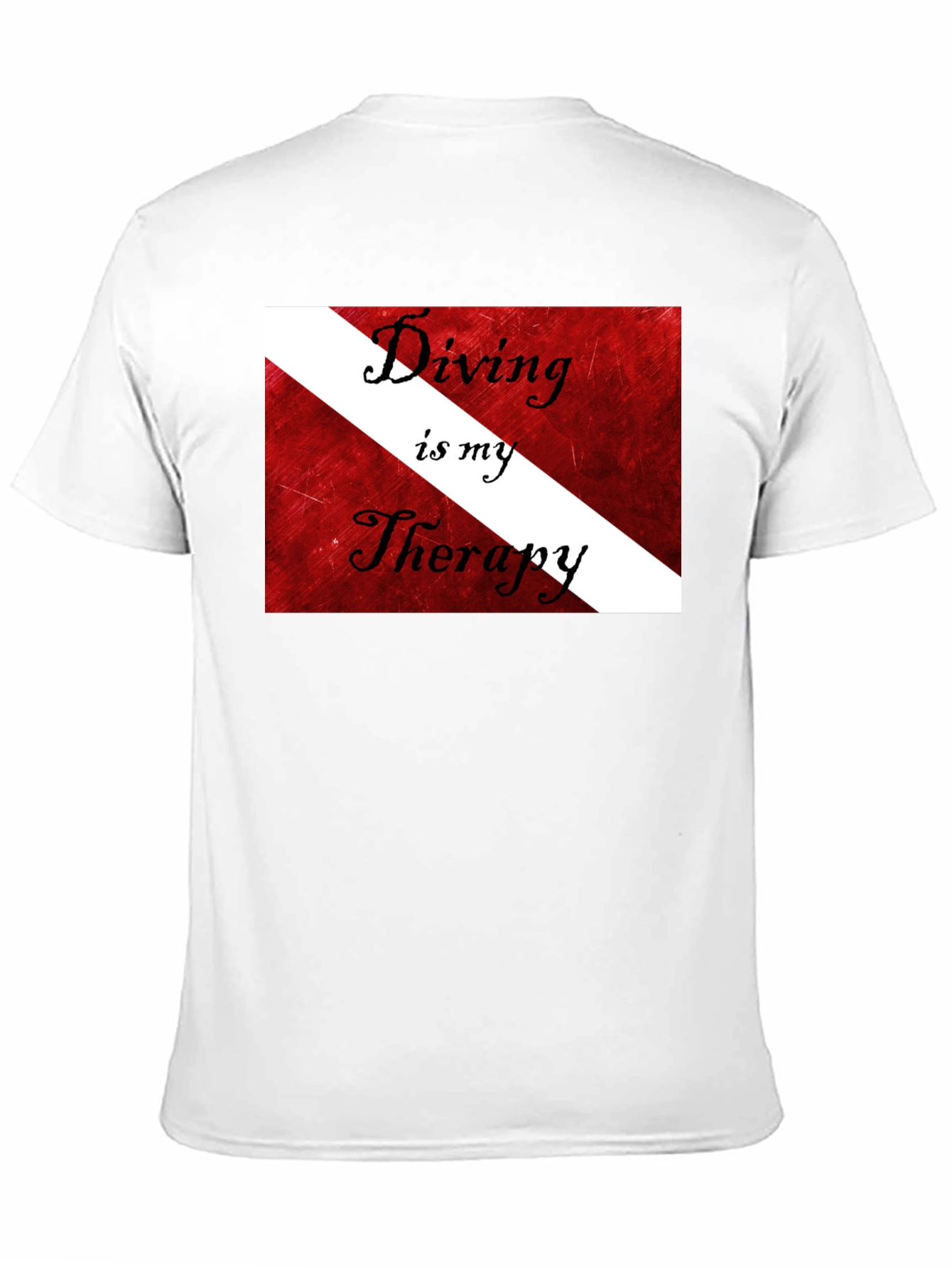 Diving is my Therapy T-Shirt Scuba Diver Gift