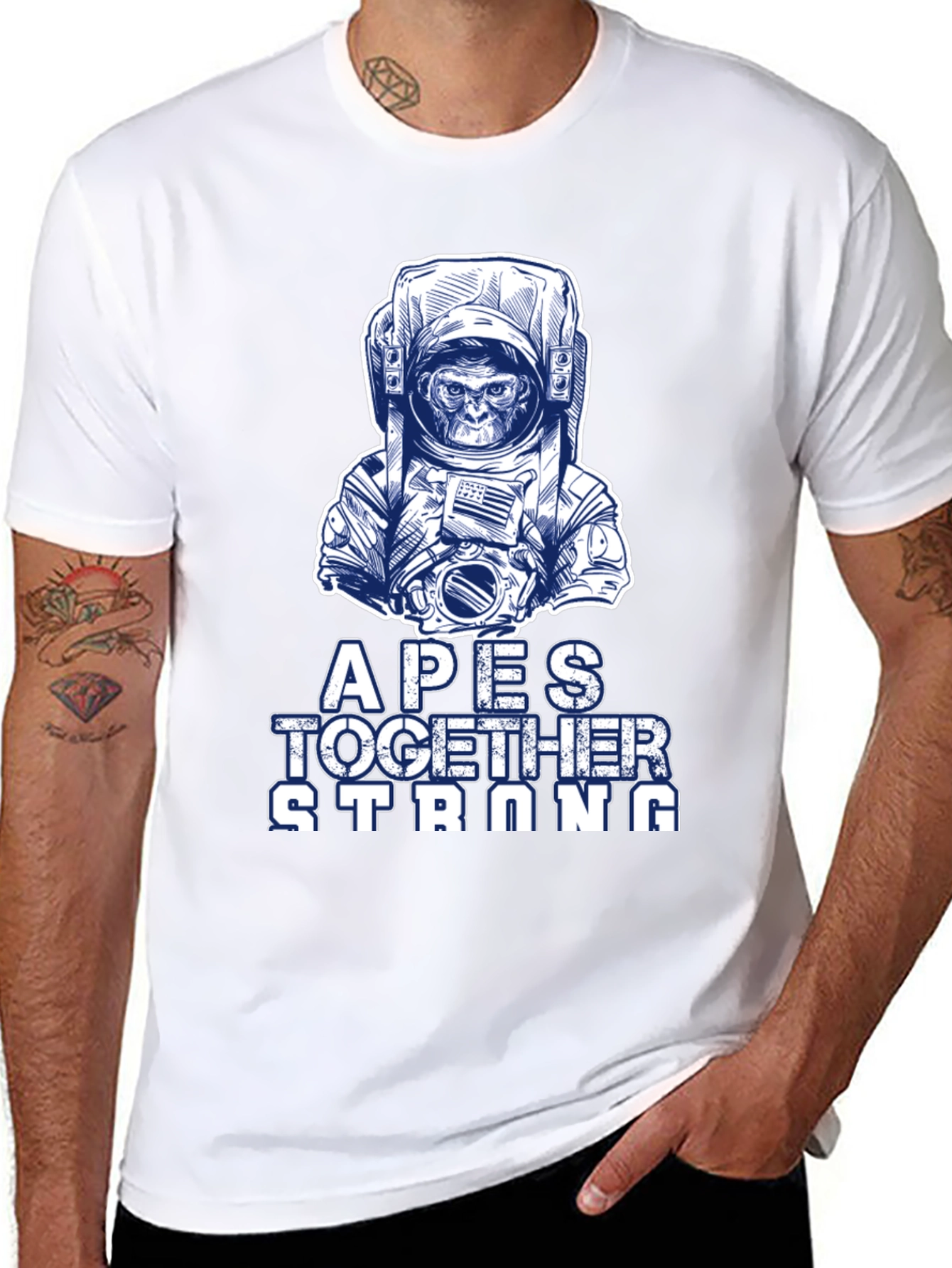 Apes Together Strong T-Shirt - Space Ape