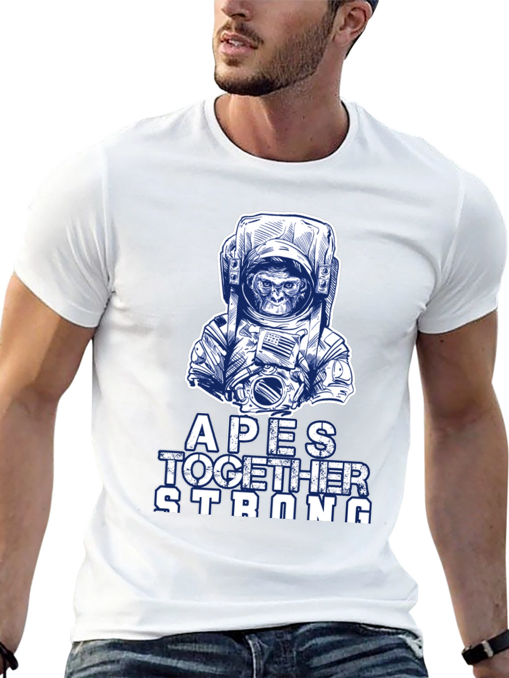 Apes Together Strong T-Shirt - Space Ape