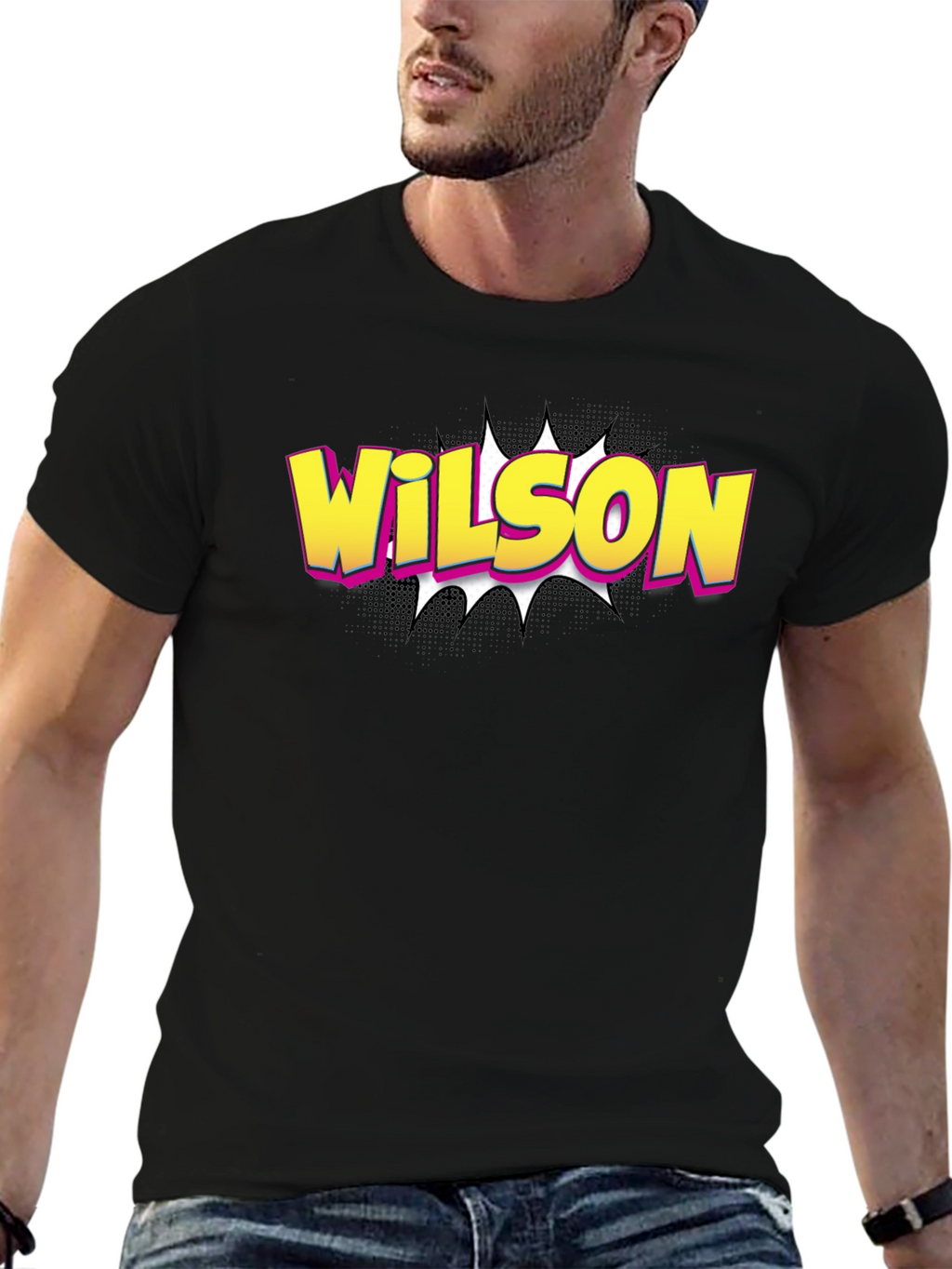 Wilson Comic Book Style T-Shirt