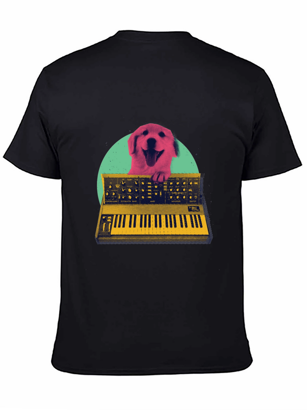 Dog Synth T-Shirt - Unique Graphic Tee