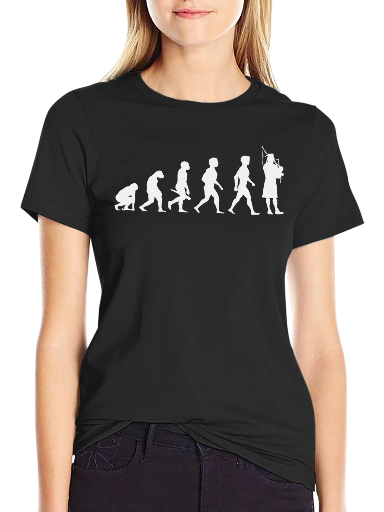Evolution of Bagpipes T-Shirt