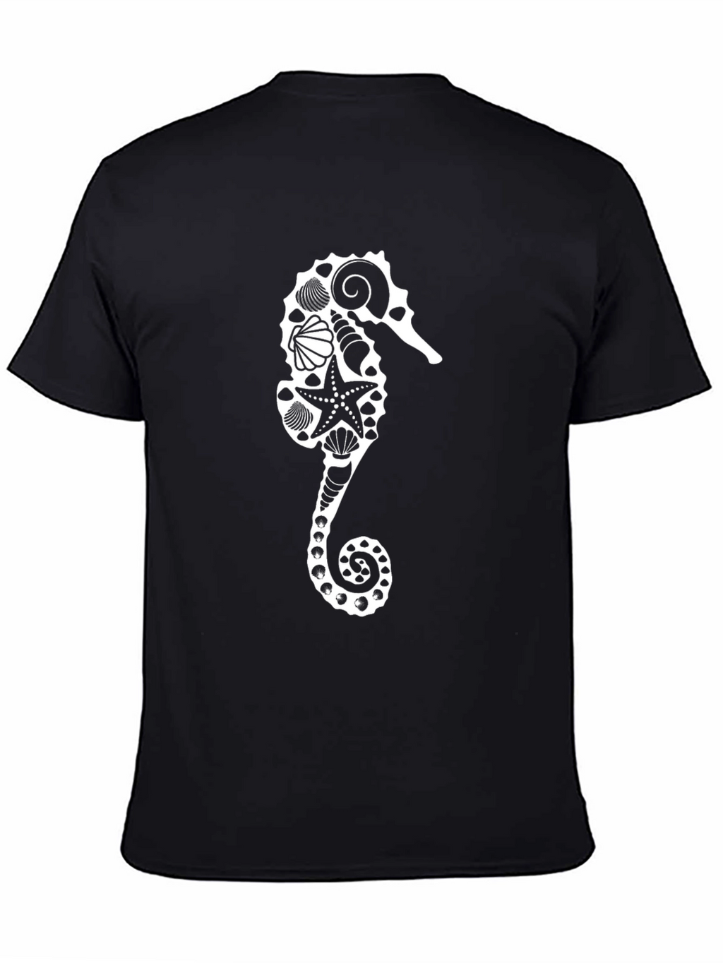 Seahorse Shell Graphic T-Shirt
