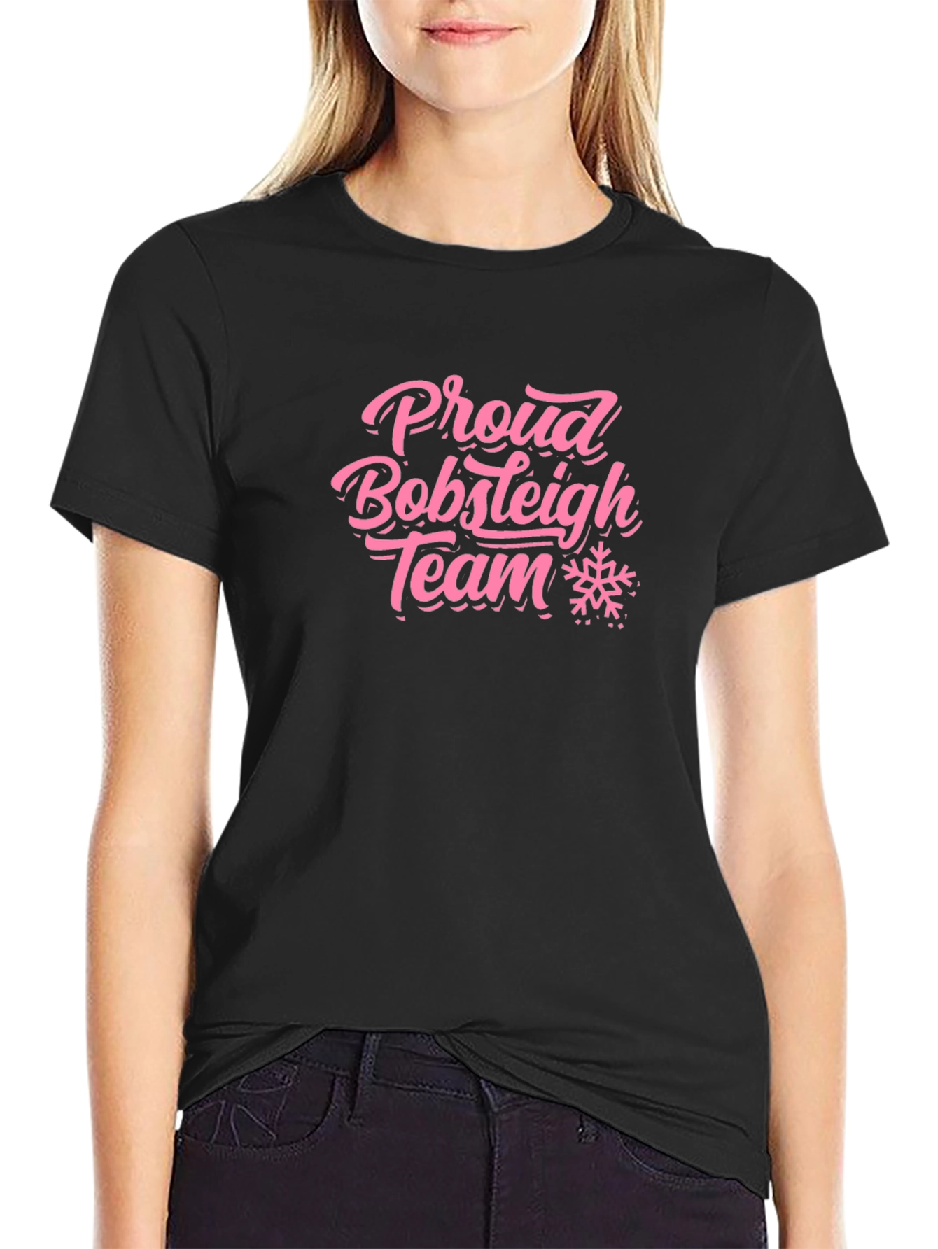 Proud Bobsleigh Team Graphic T-Shirt
