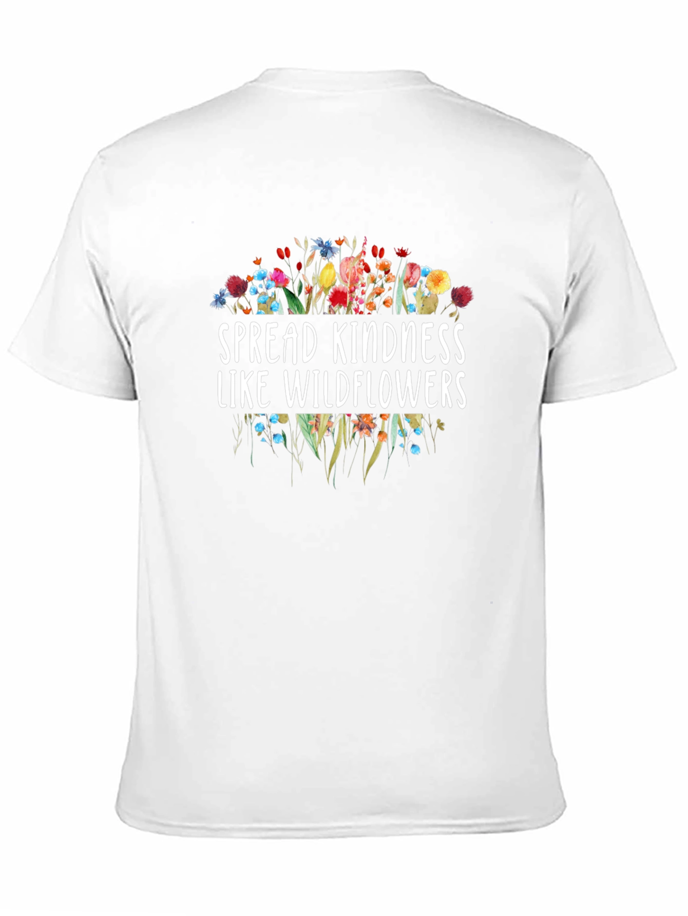Spread Kindness Like Wildflowers Graphic Tee