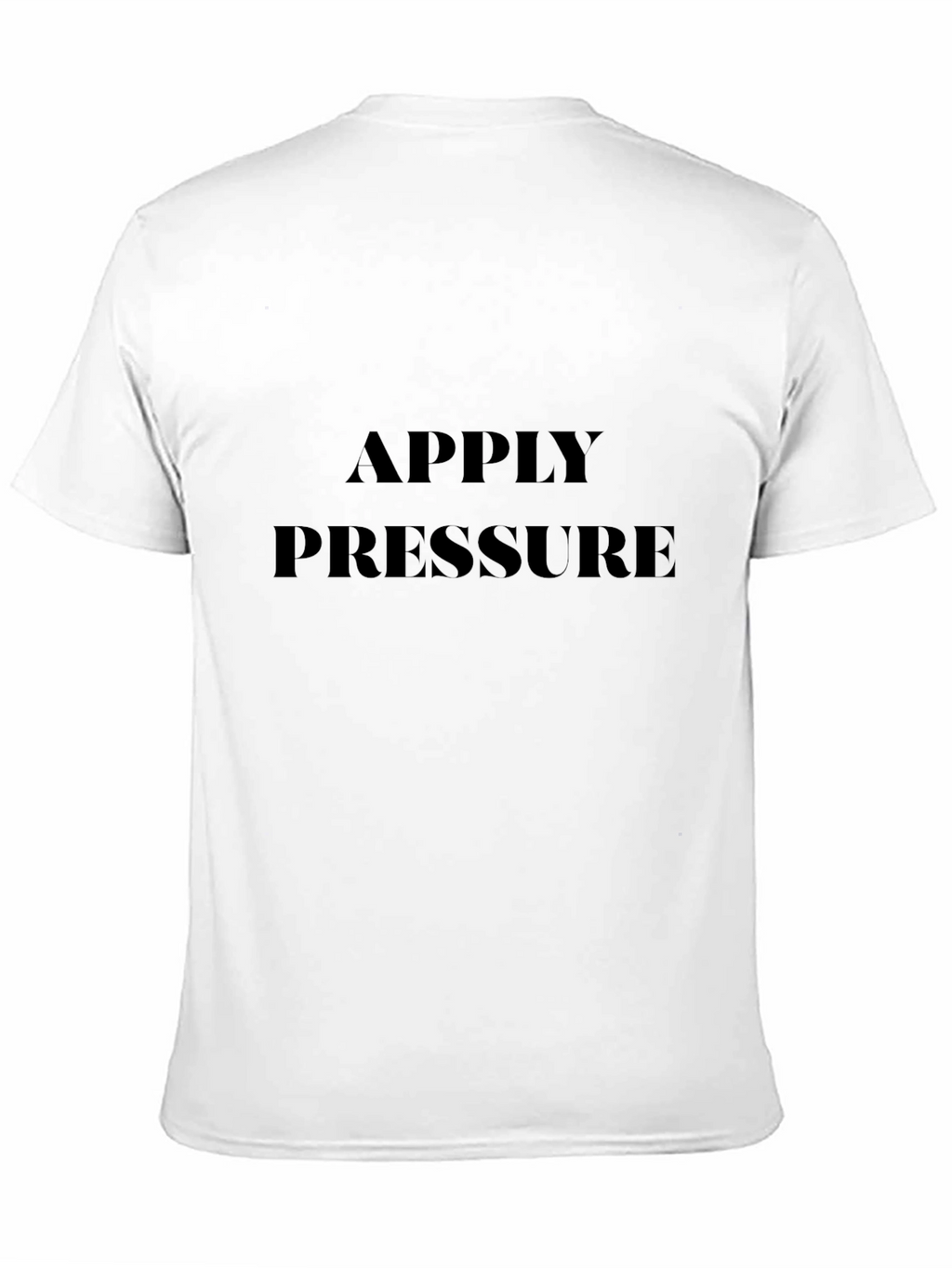 Apply Pressure Black Graphic Tee