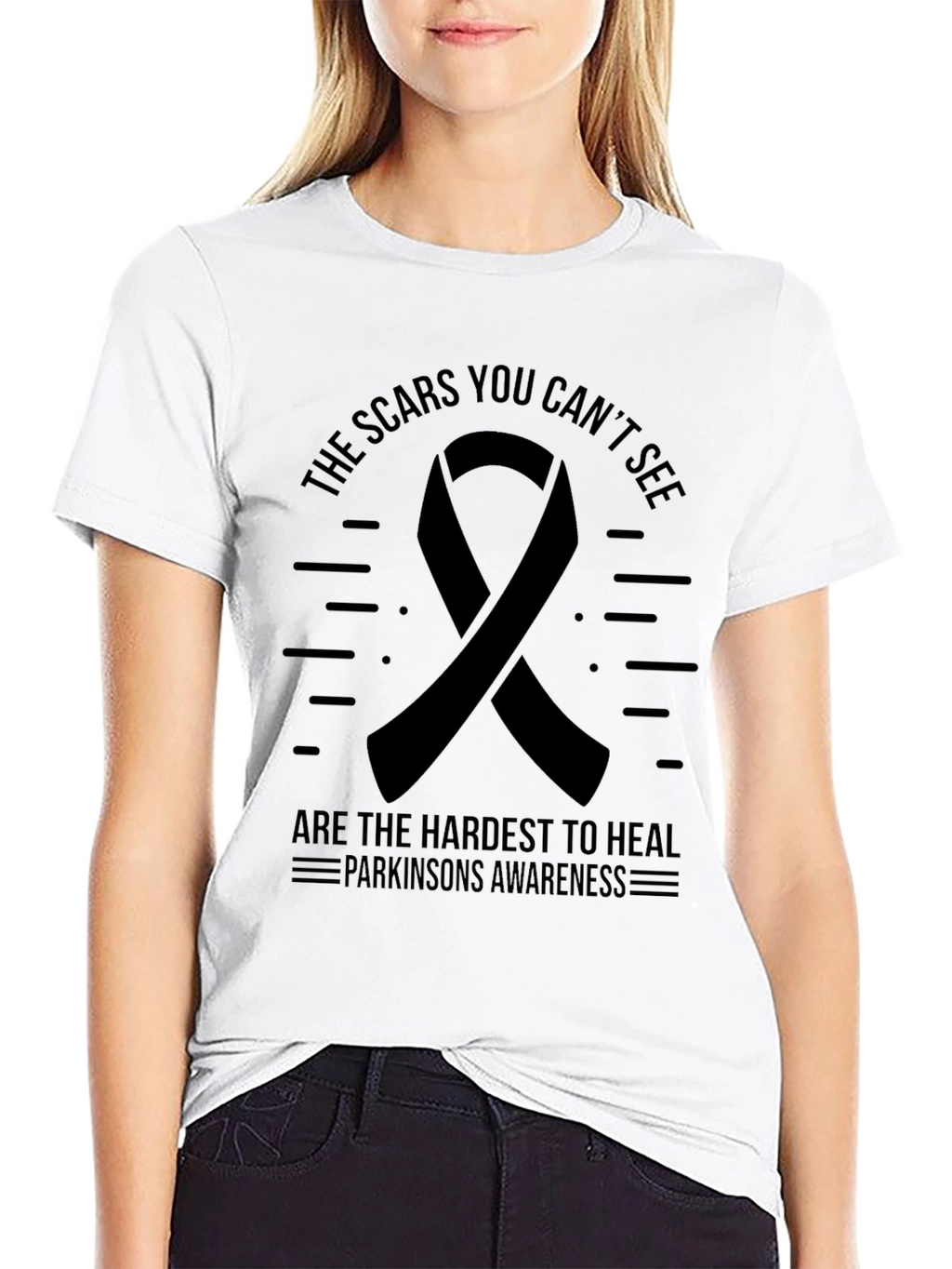 Parkinsons Awareness T-Shirt - Scars You Cant See