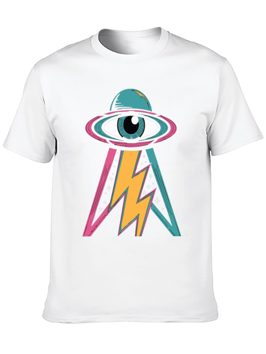 Eye See You Black Graphic T-Shirt