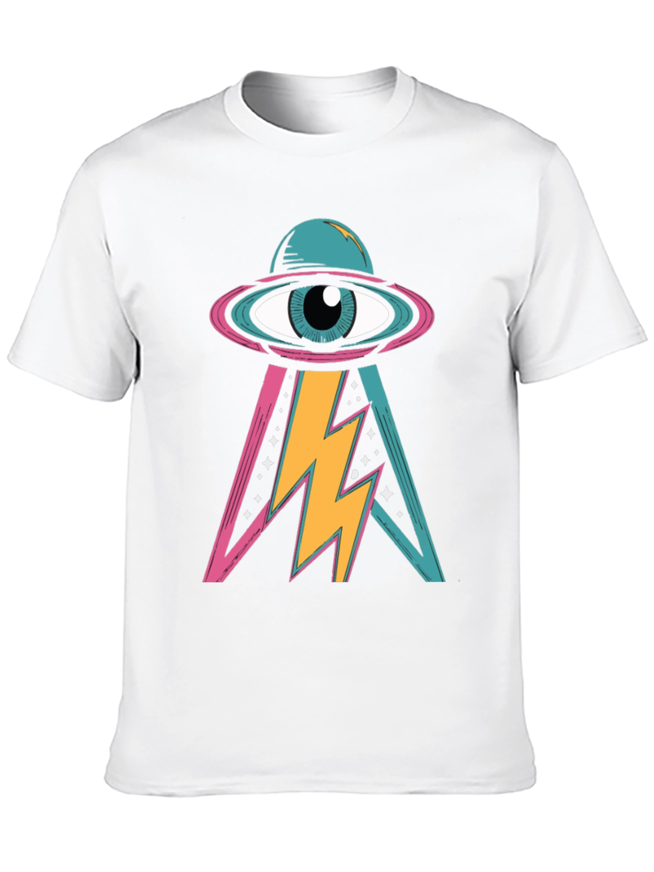 Eye See You Black Graphic T-Shirt
