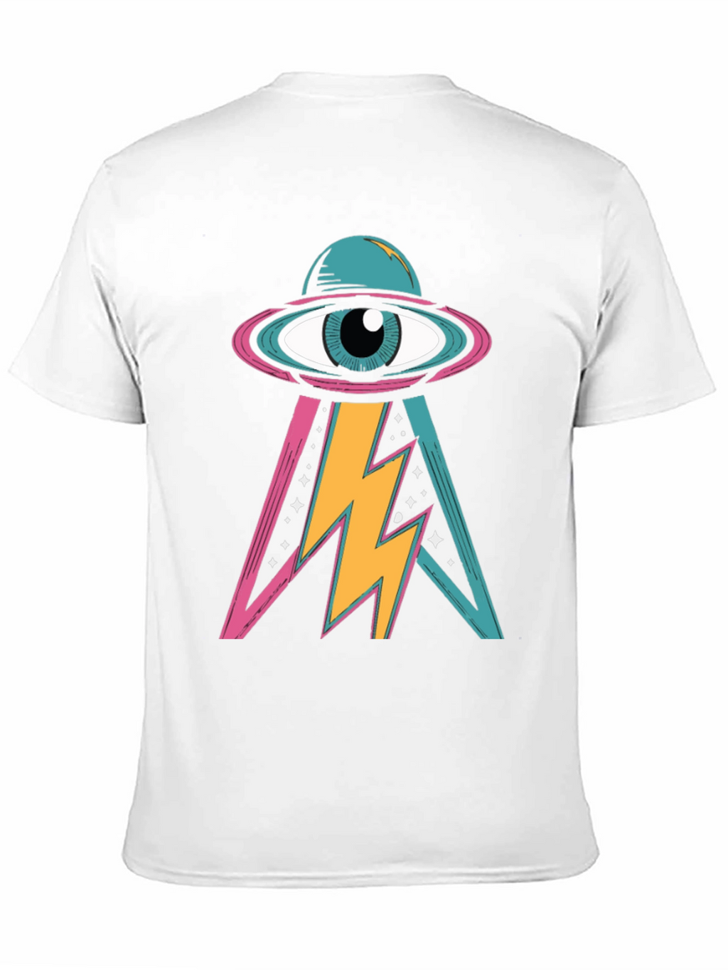 Eye See You Black Graphic T-Shirt