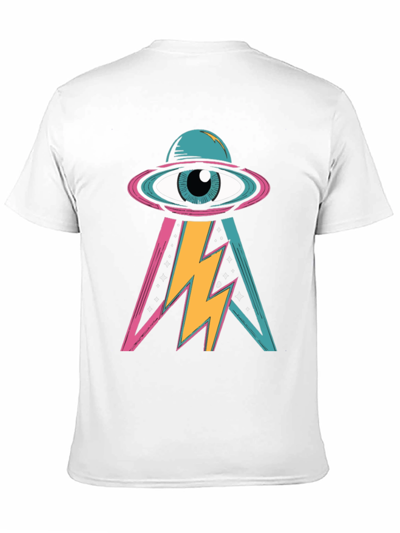 Eye See You Black Graphic T-Shirt