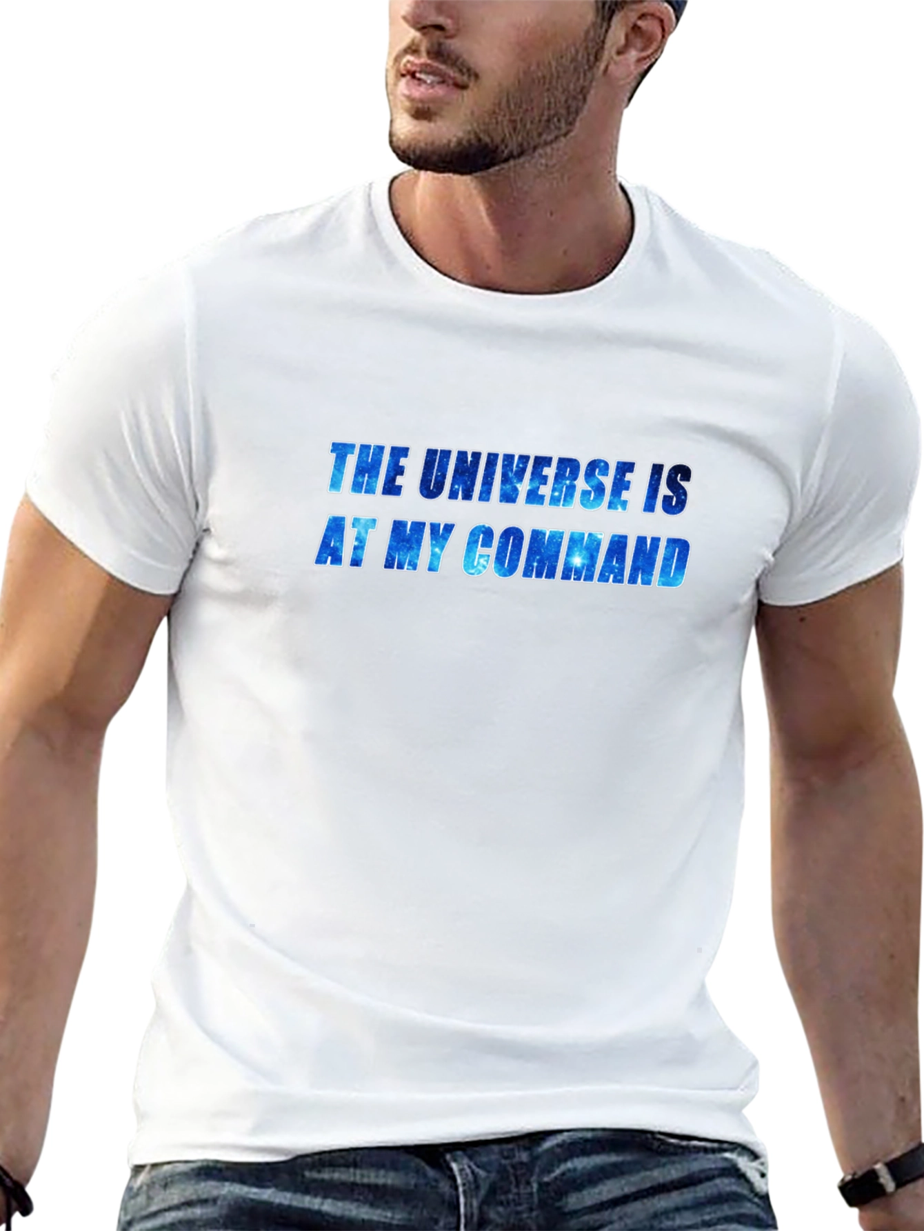 Universe Command T-Shirt - Galaxy Design