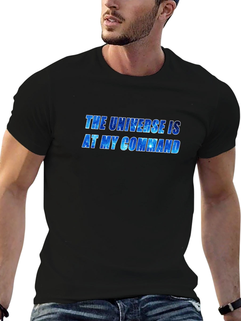 Universe Command T-Shirt - Galaxy Design
