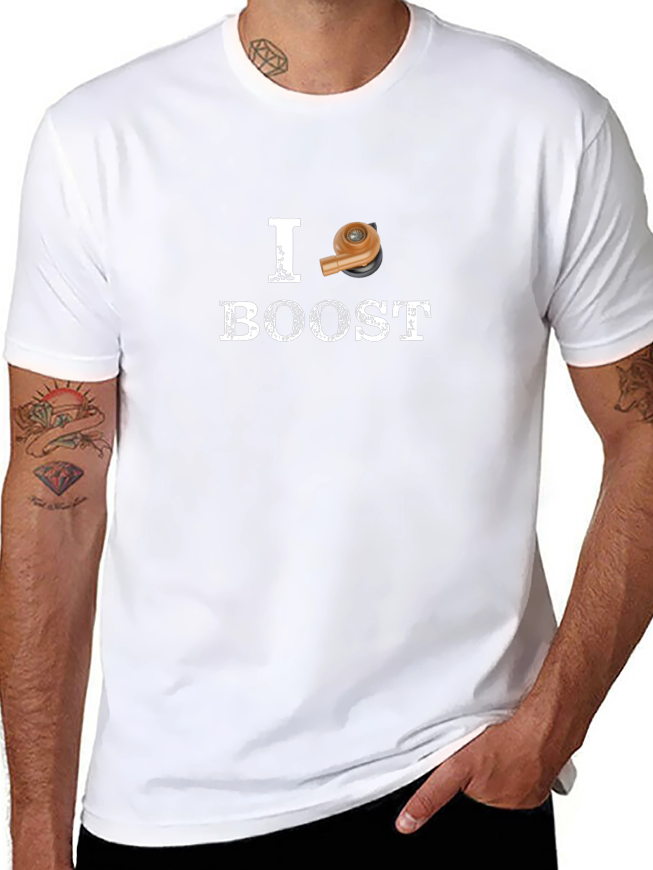 I Boost Turbo T-Shirt - Automotive Enthusiast Apparel