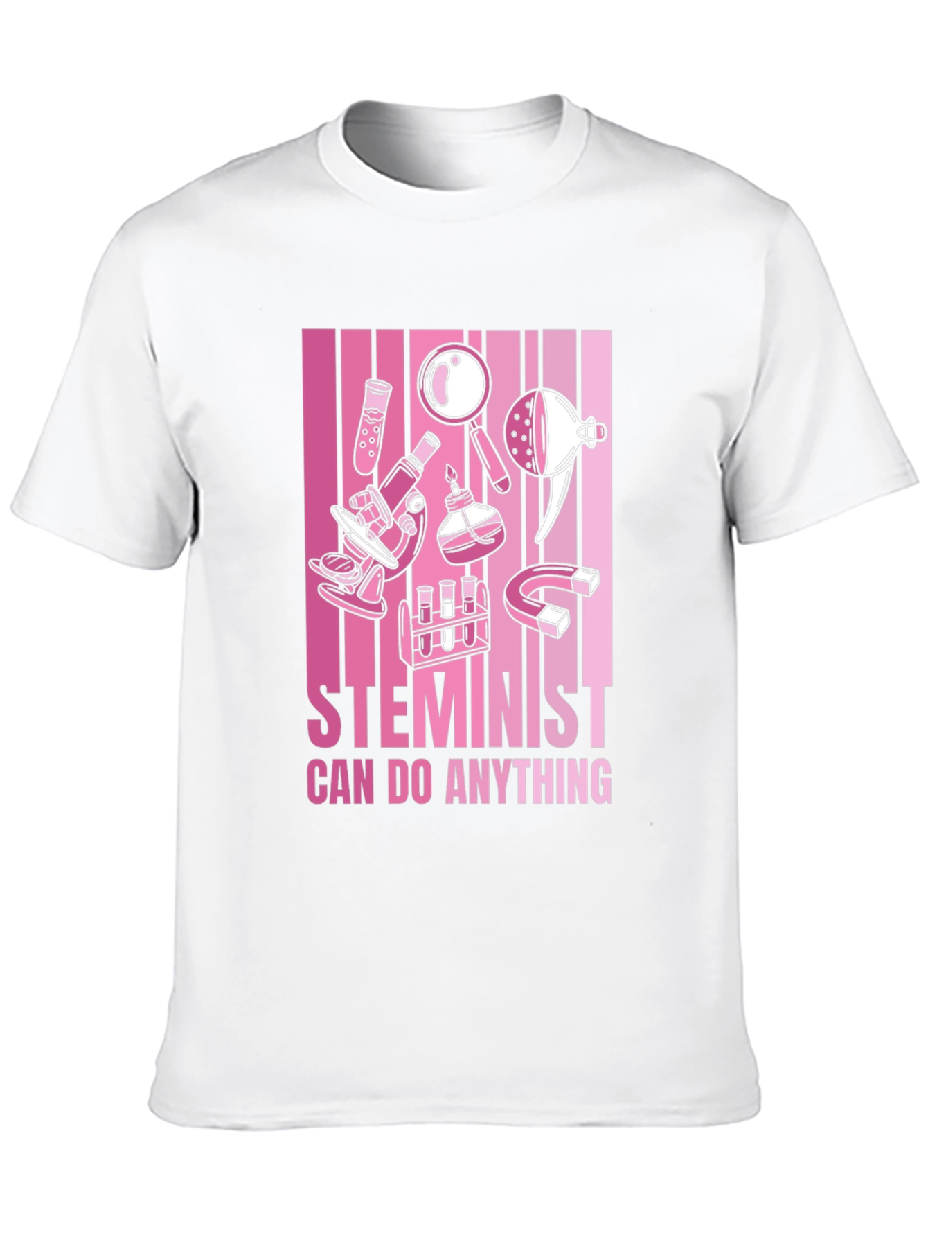 STEMinist Can Do Anything Graphic T-Shirt