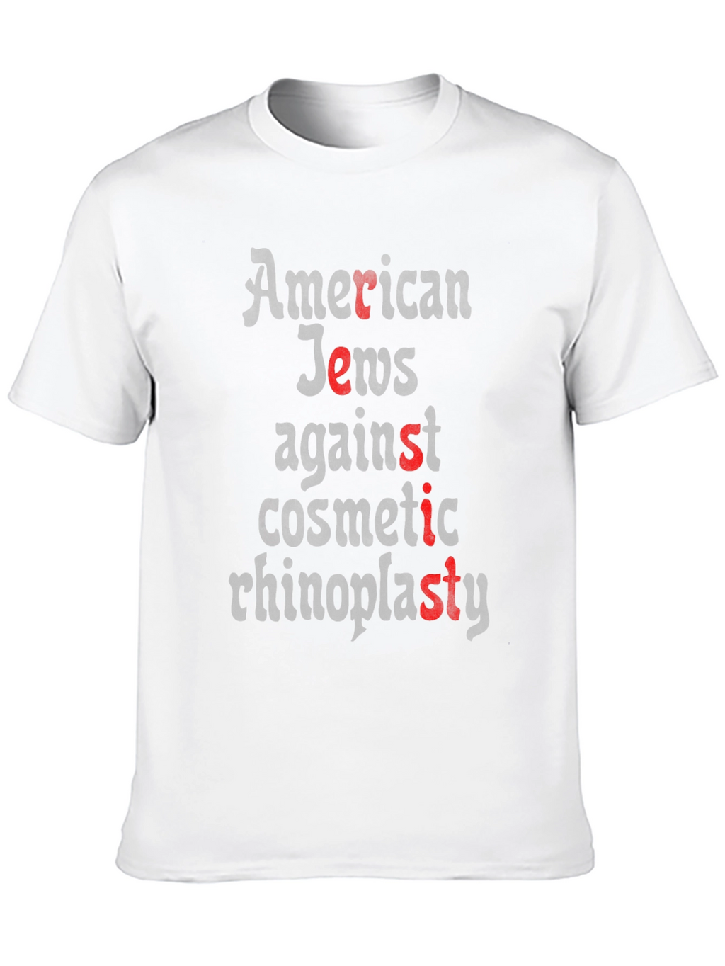 American Jews Against Cosmetic Rhinoplasty T-Shirt