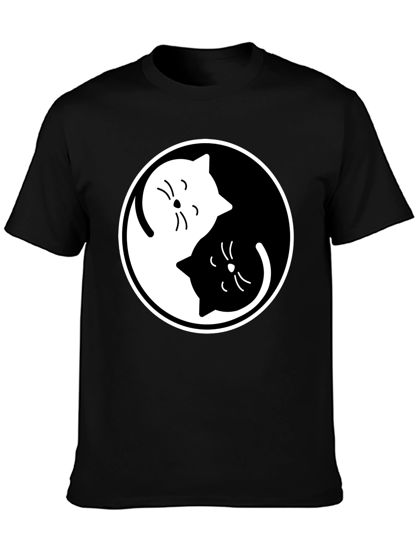 Yin Yang Cats T-Shirt