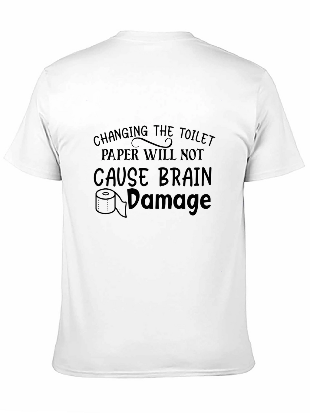 Toilet Paper Brain Damage Tee