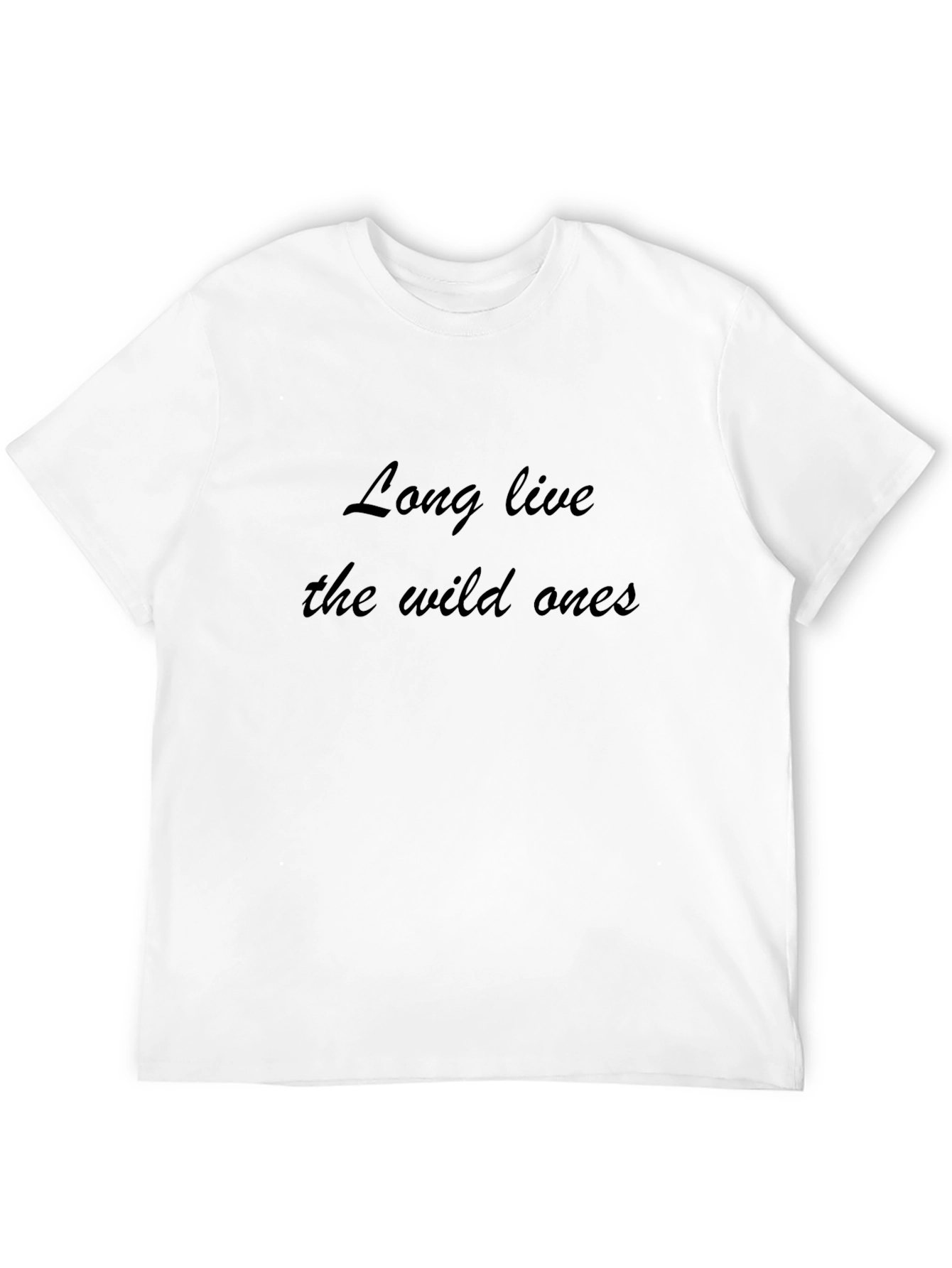 Long Live the Wild Ones Graphic Tee - Black