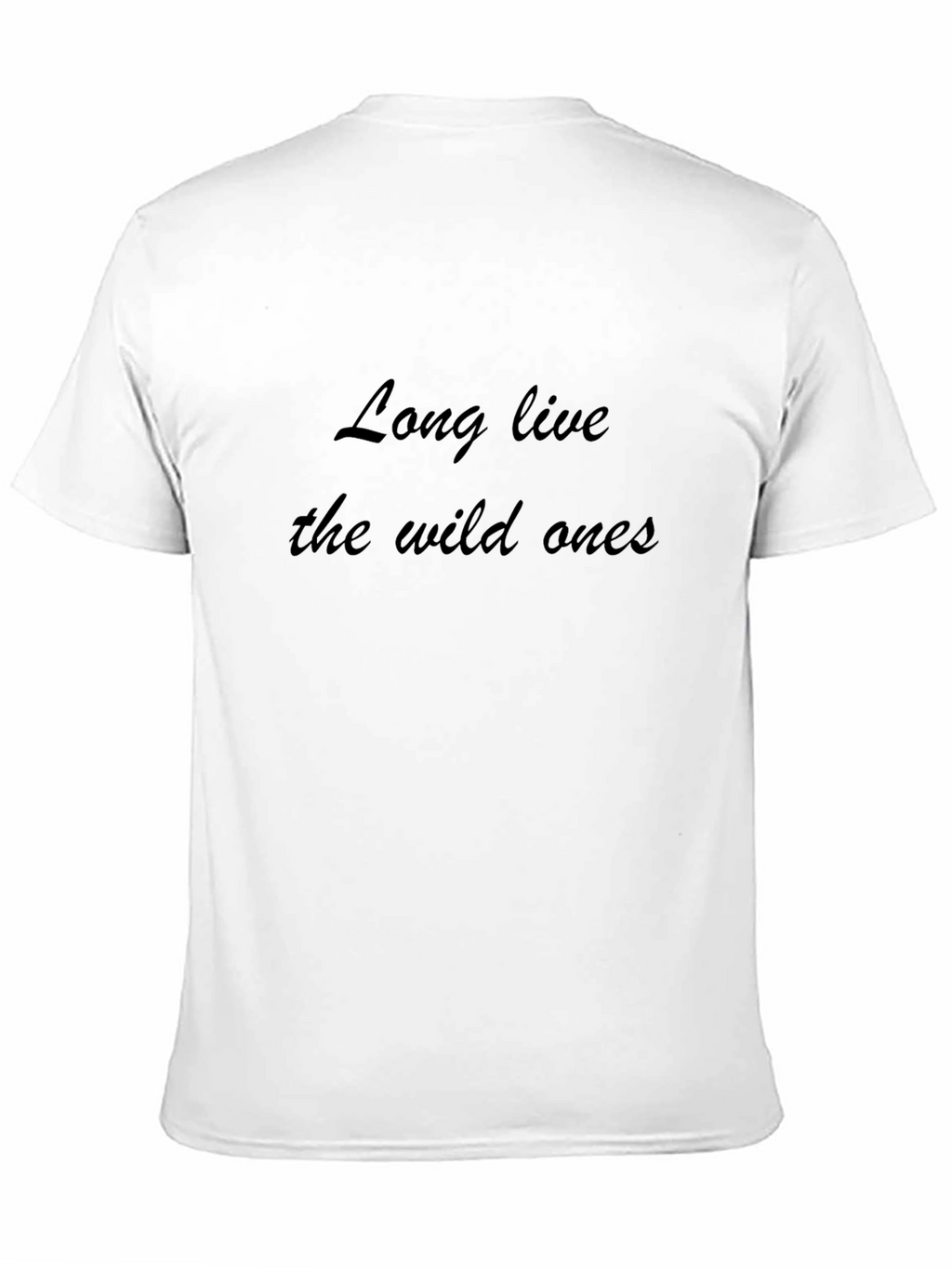 Long Live the Wild Ones Graphic Tee - Black