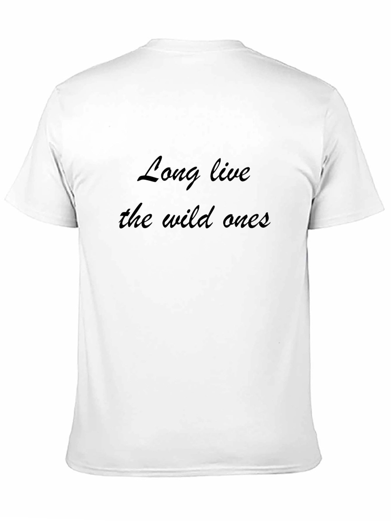 Long Live the Wild Ones Graphic Tee - Black