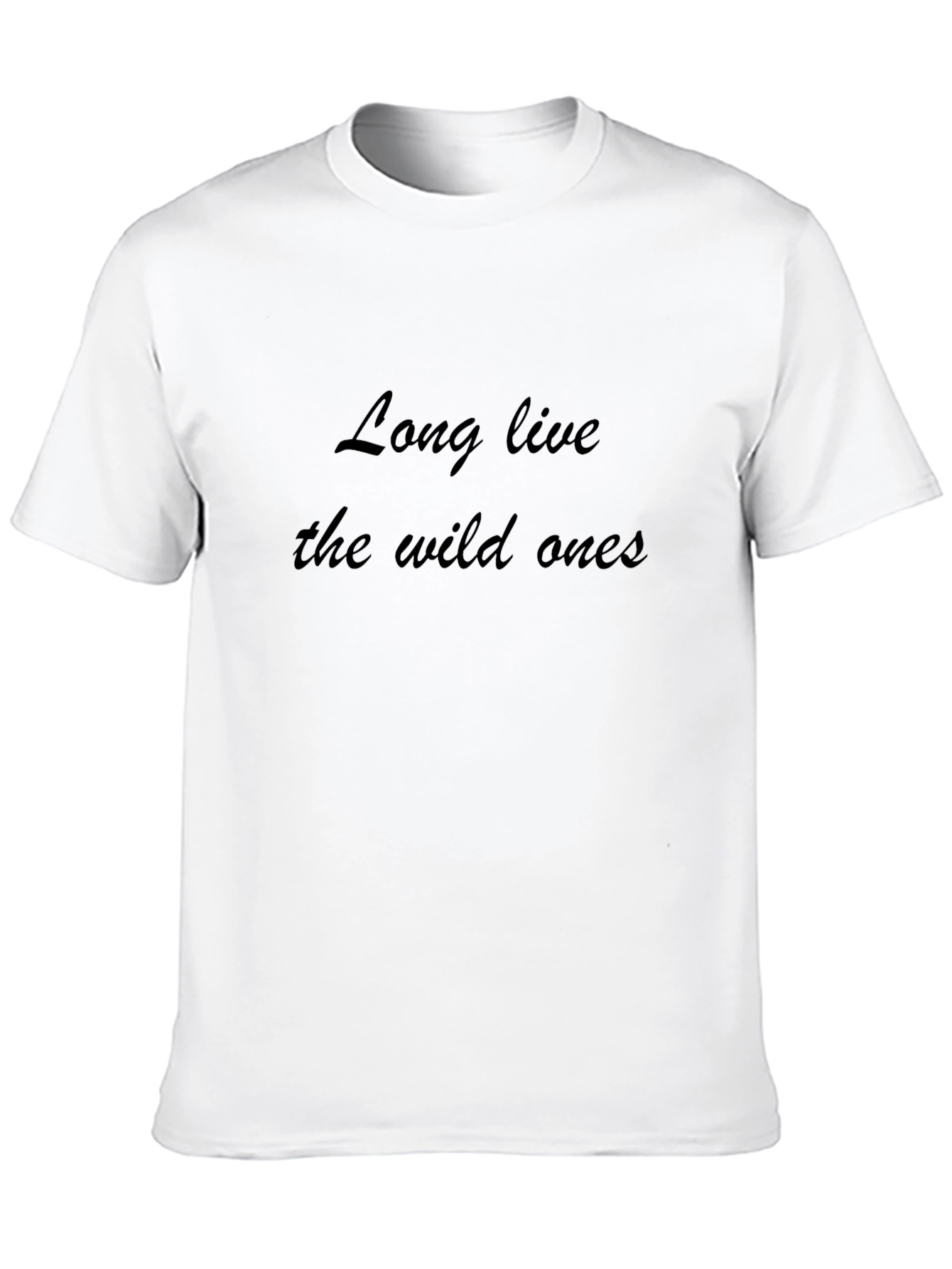 Long Live the Wild Ones Graphic Tee - Black