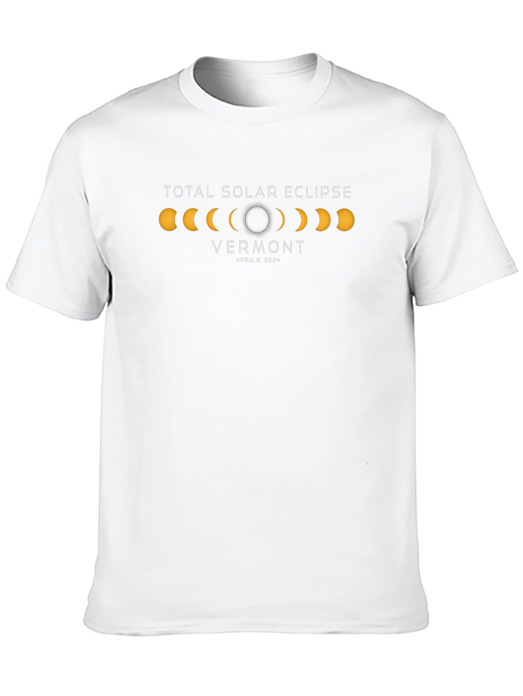 Vermont Total Solar Eclipse April 8 2024 T-Shirt