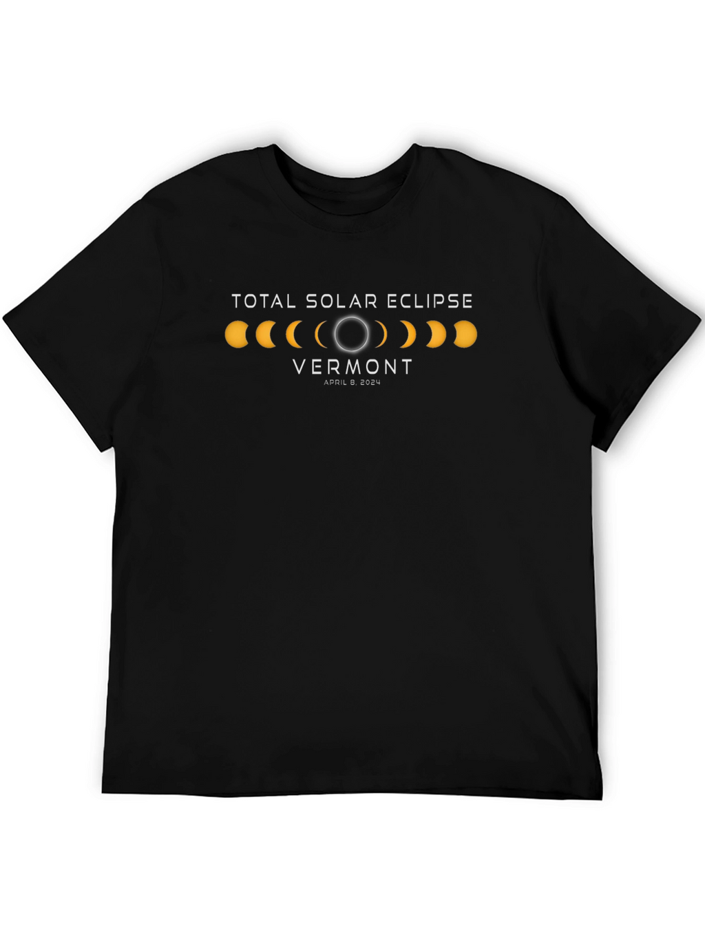 Vermont Total Solar Eclipse April 8 2024 T-Shirt