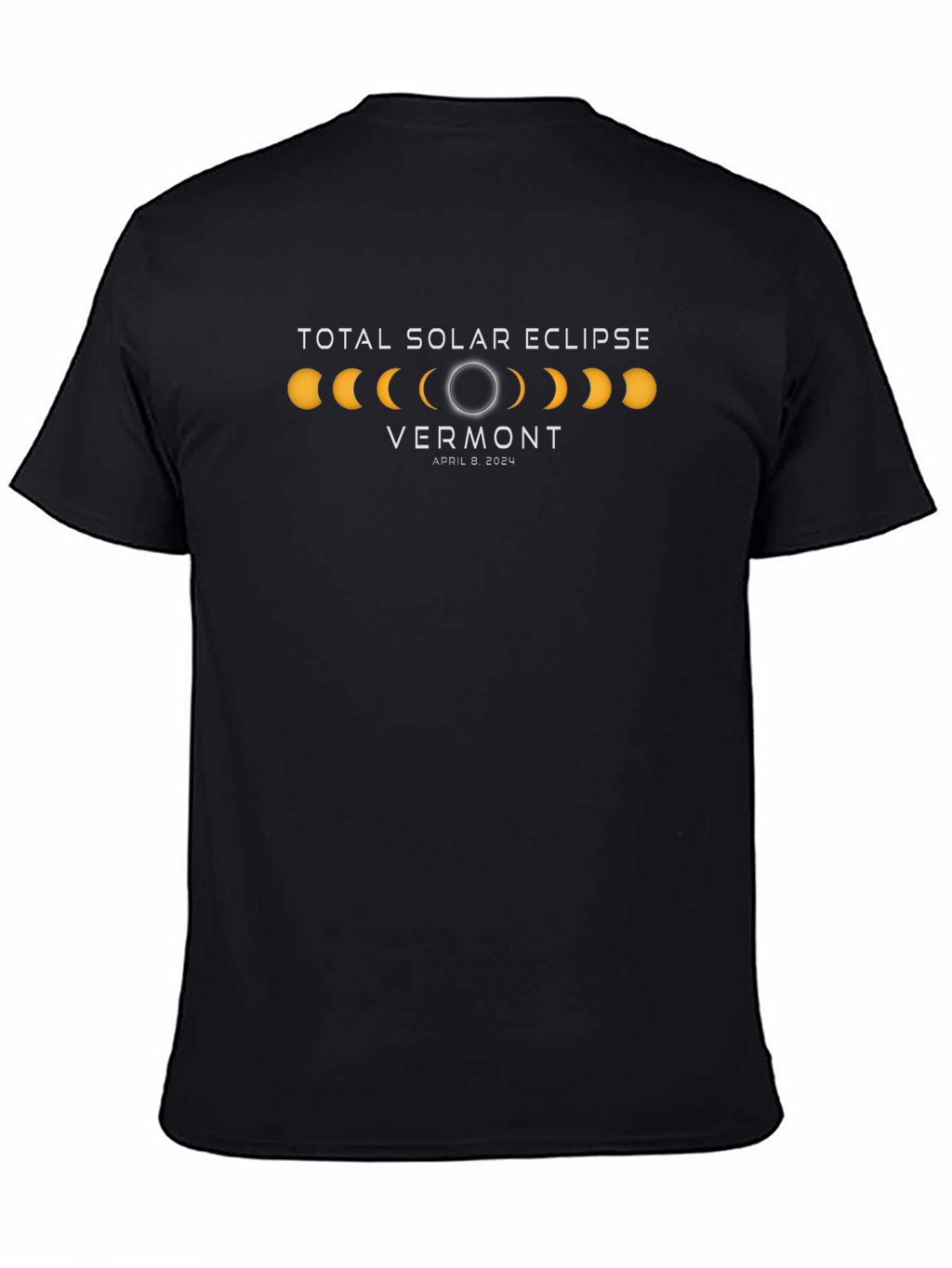 Vermont Total Solar Eclipse April 8 2024 T-Shirt