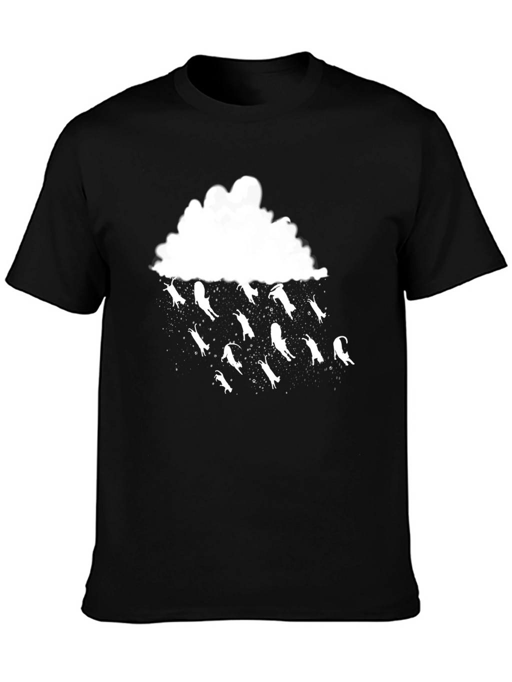 Funny Cats Rain T-Shirt