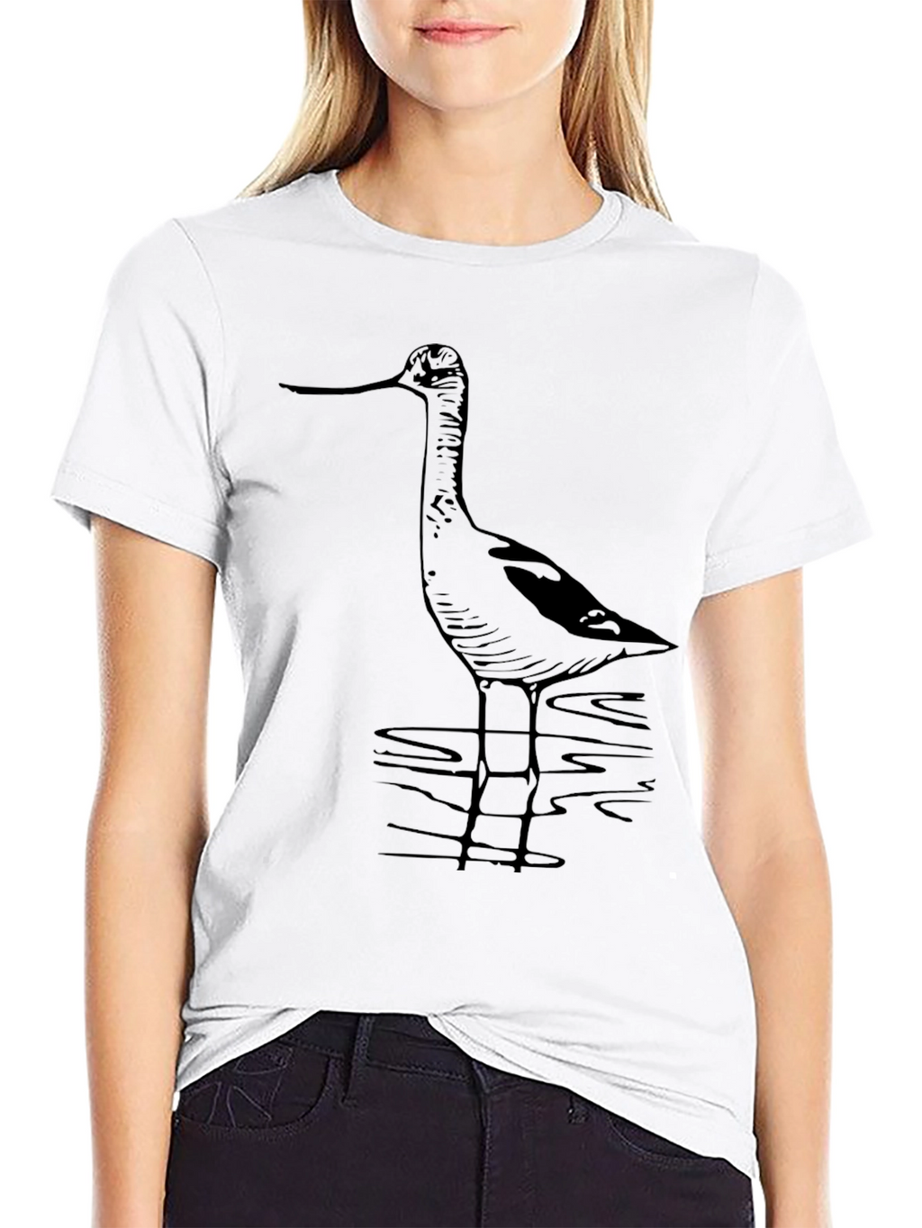 Black Bird T-Shirt - Stylish Graphic Tee