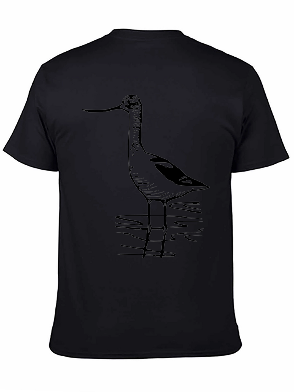 Black Bird T-Shirt - Stylish Graphic Tee
