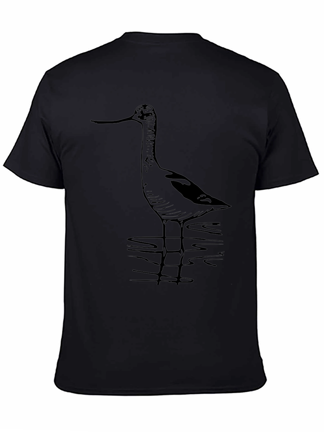 Black Bird T-Shirt - Stylish Graphic Tee