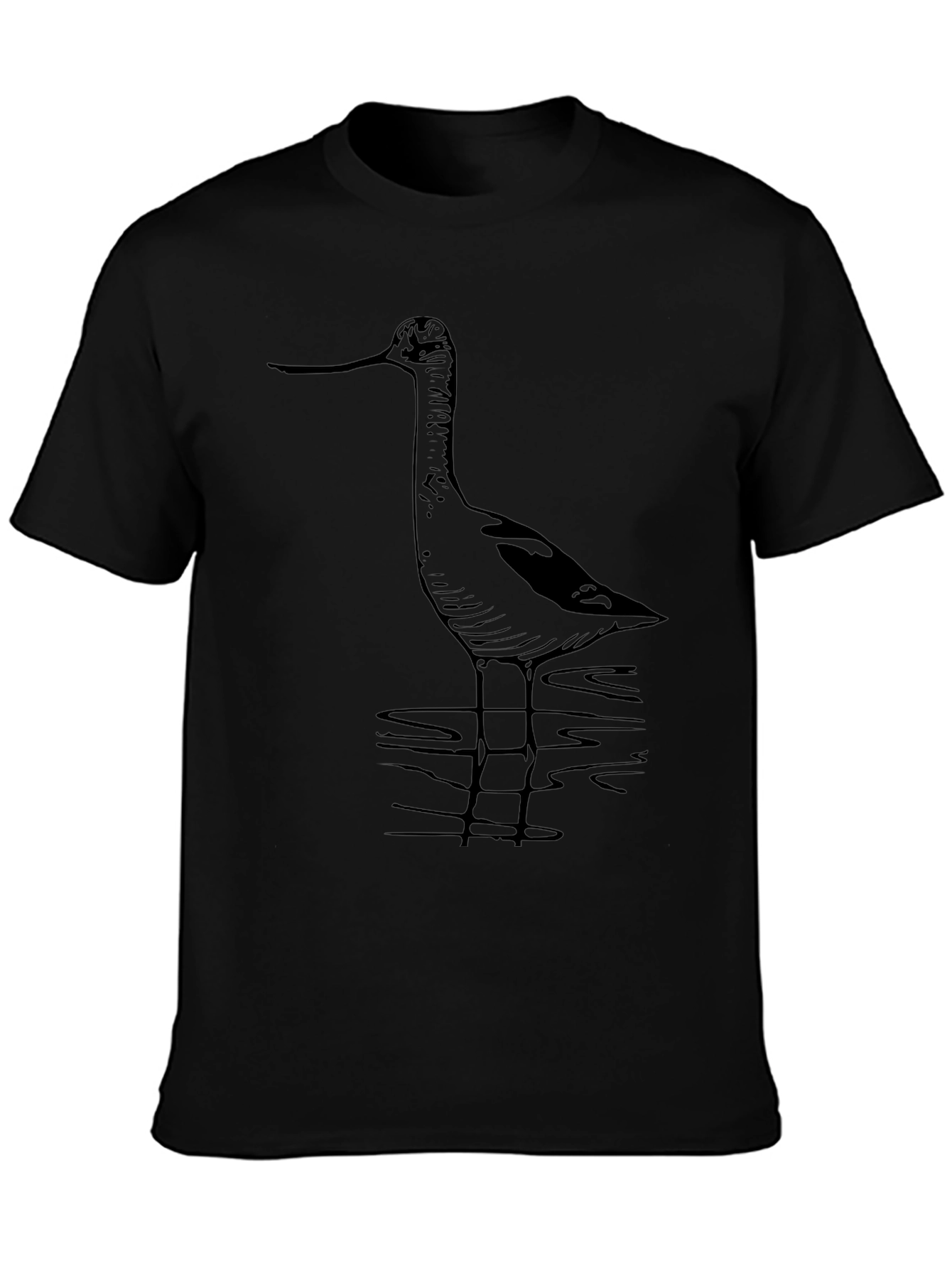 Black Bird T-Shirt - Stylish Graphic Tee