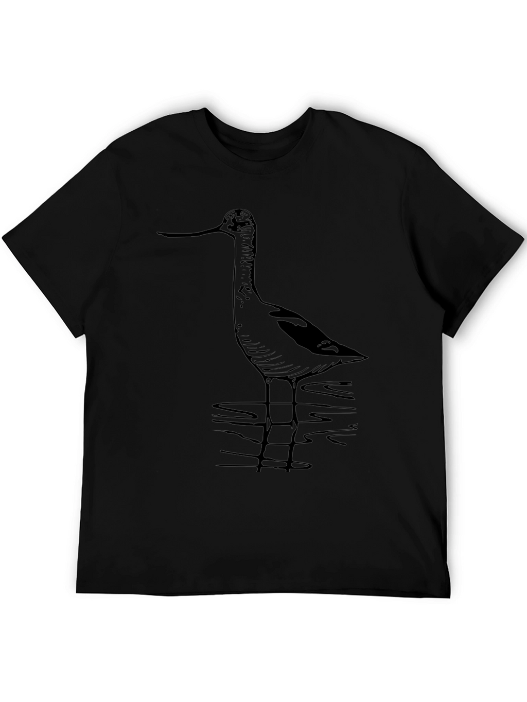 Black Bird T-Shirt - Stylish Graphic Tee