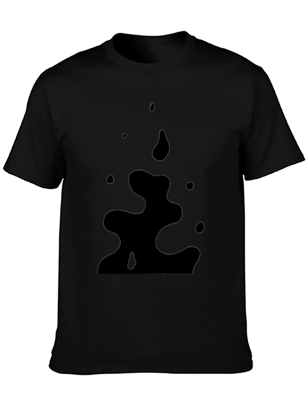Mens Black Graphic Tee