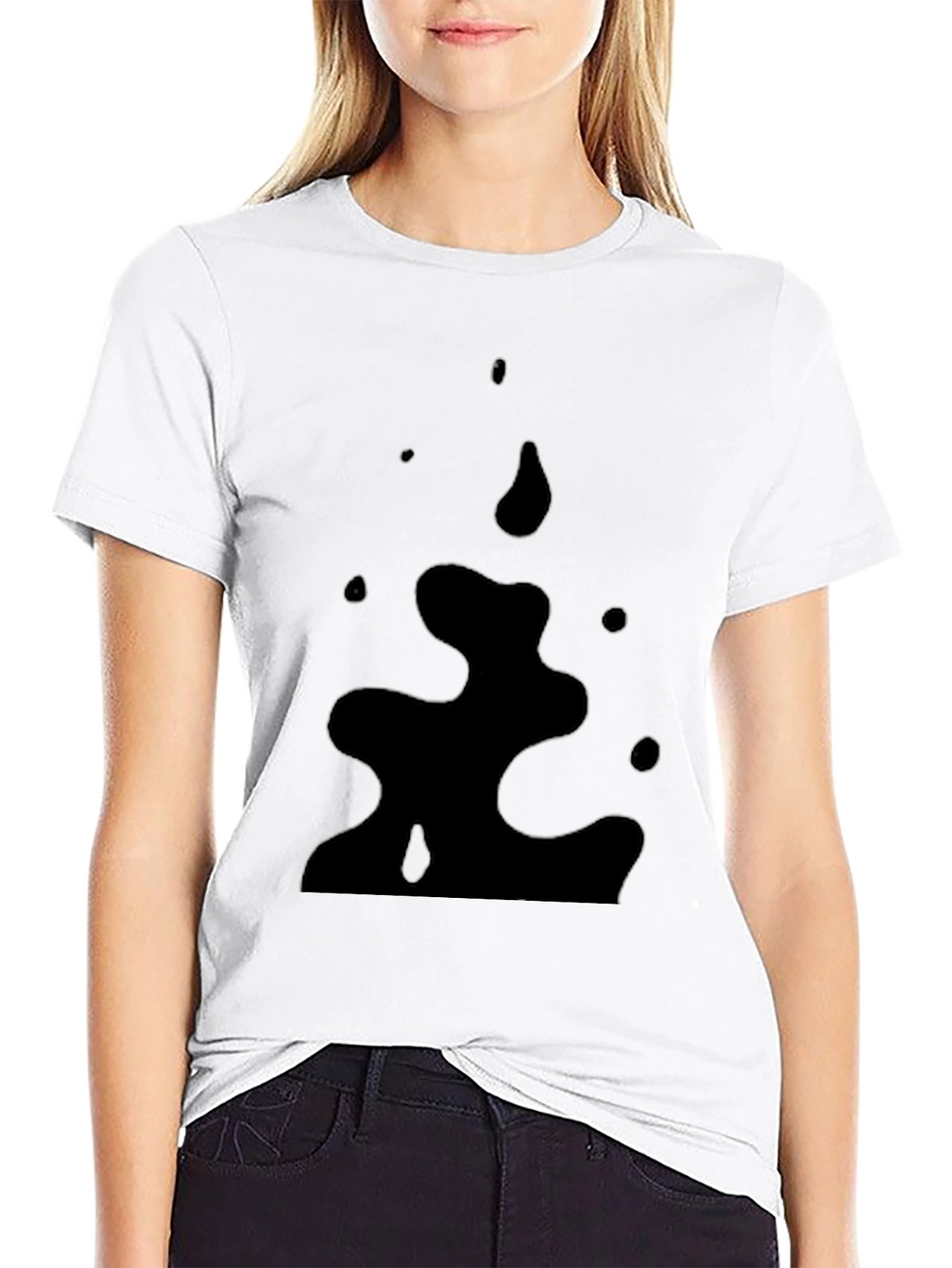 Mens Black Graphic Tee