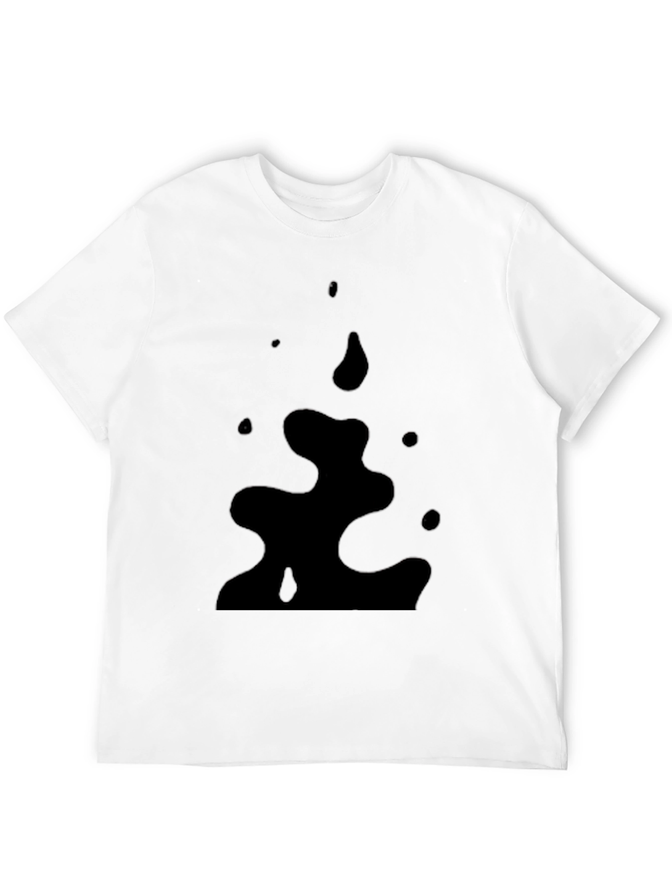 Mens Black Graphic Tee